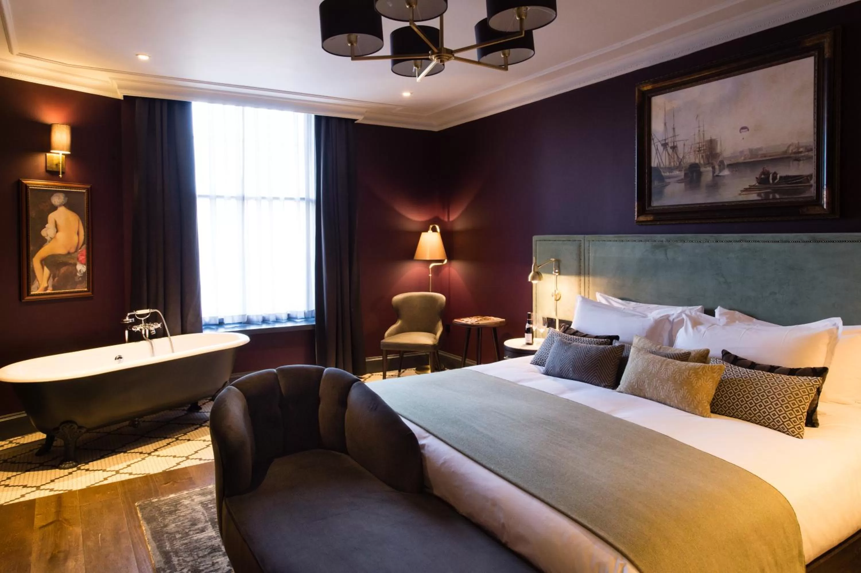 Bedroom, Bed in Avon Gorge by Hotel du Vin