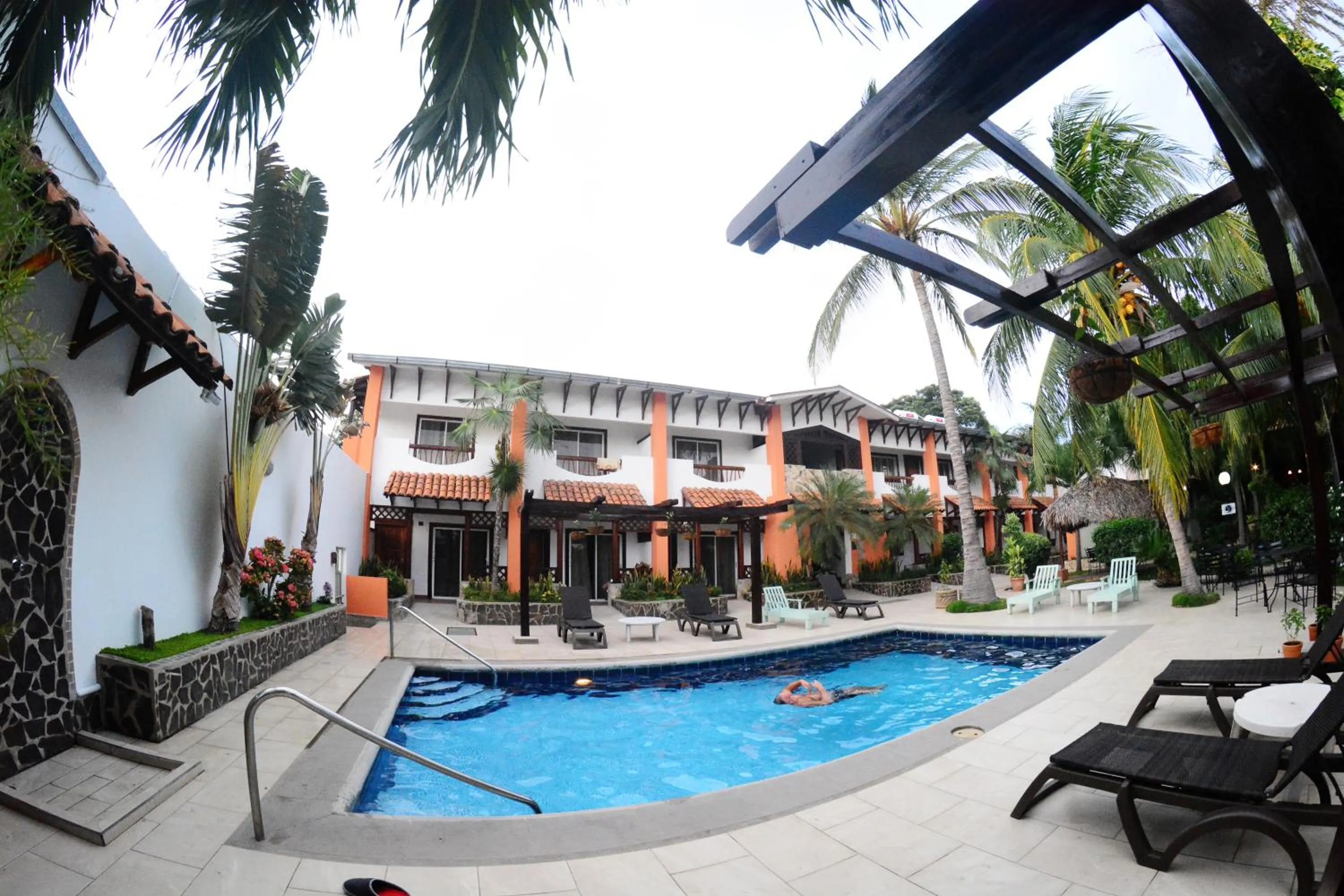 Swimming pool in Hotel Europeo