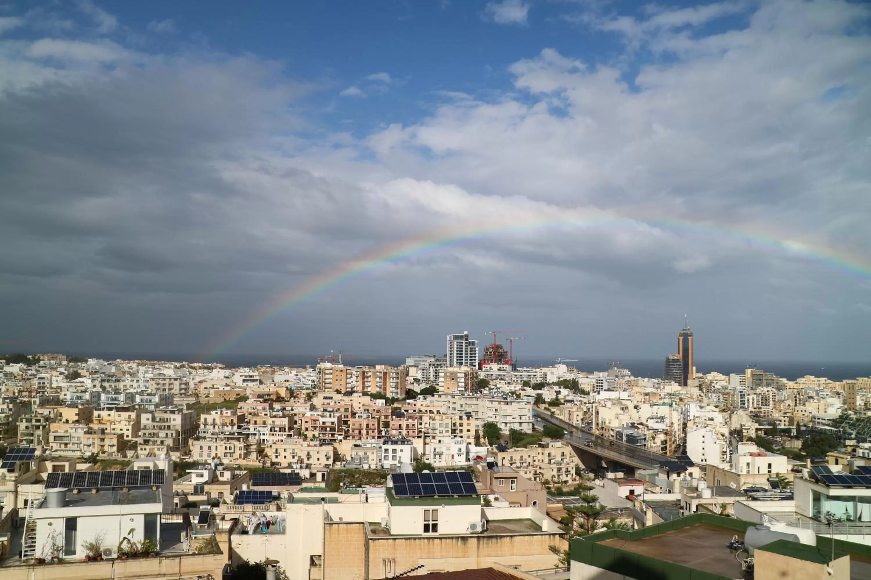 City view in Escape to St Julians