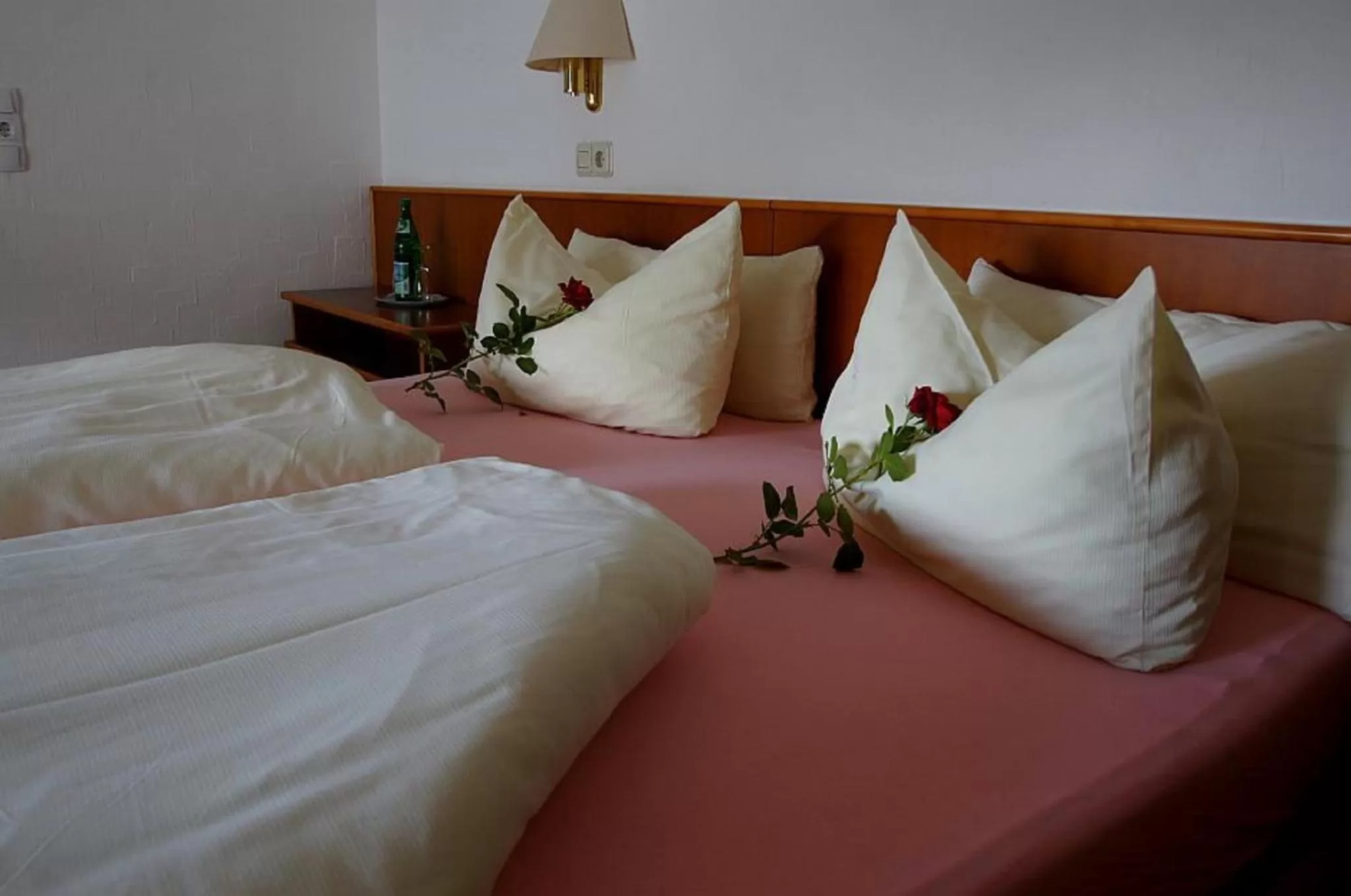 Bed in Elektro-Hotel Rosenhaus GmbH