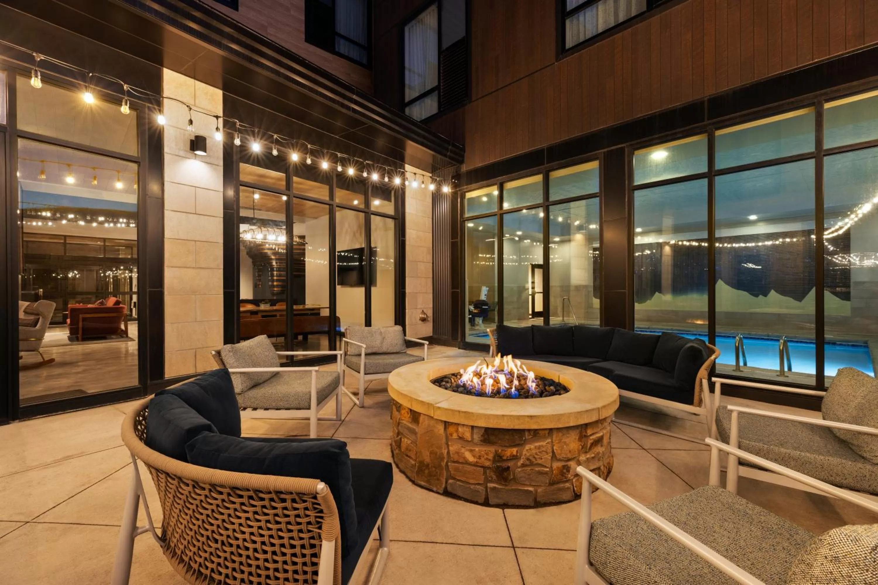 Patio in Hotel Indigo - Silverthorne by IHG