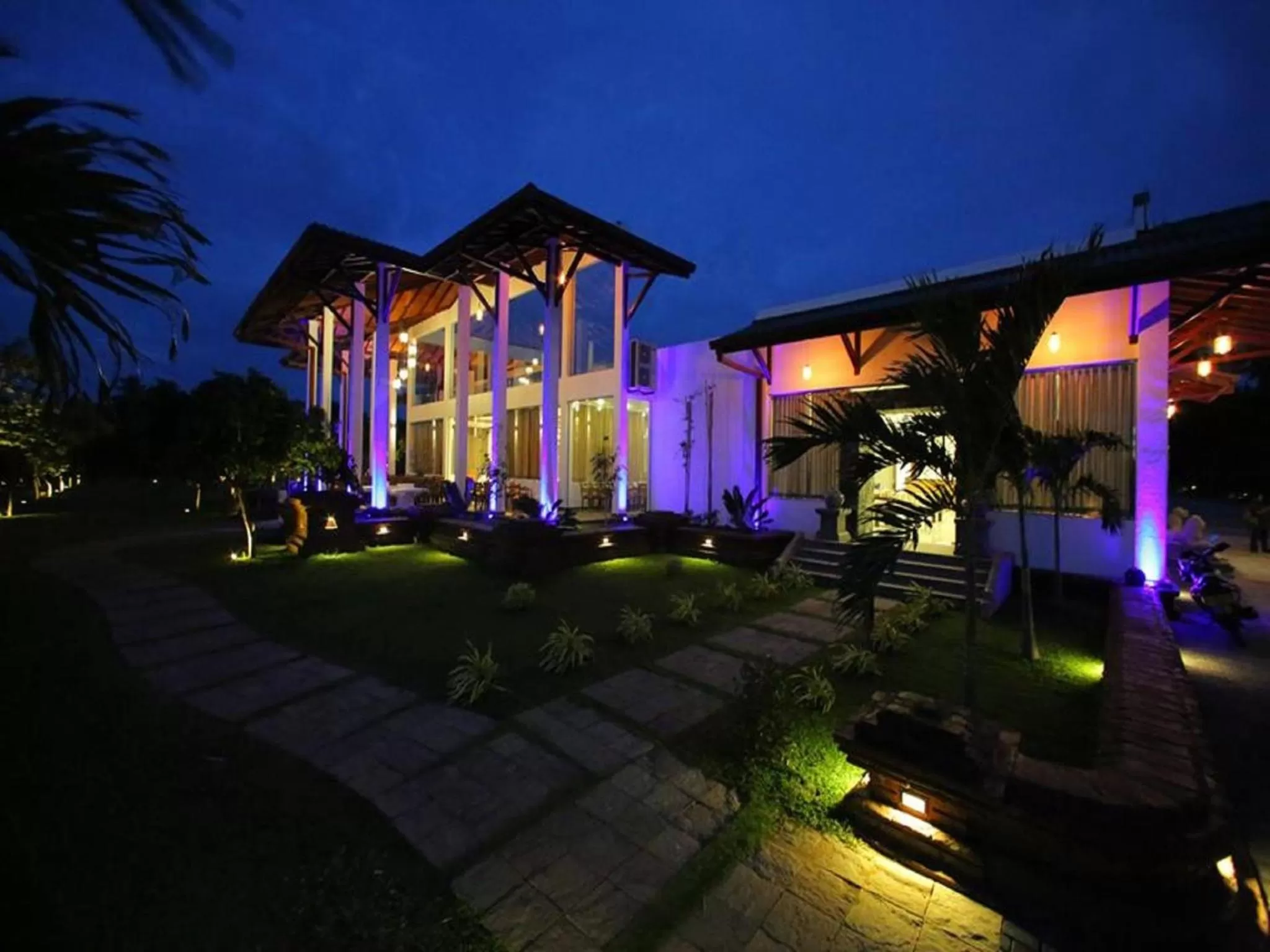 Property building in Ruins Chaaya Hotel