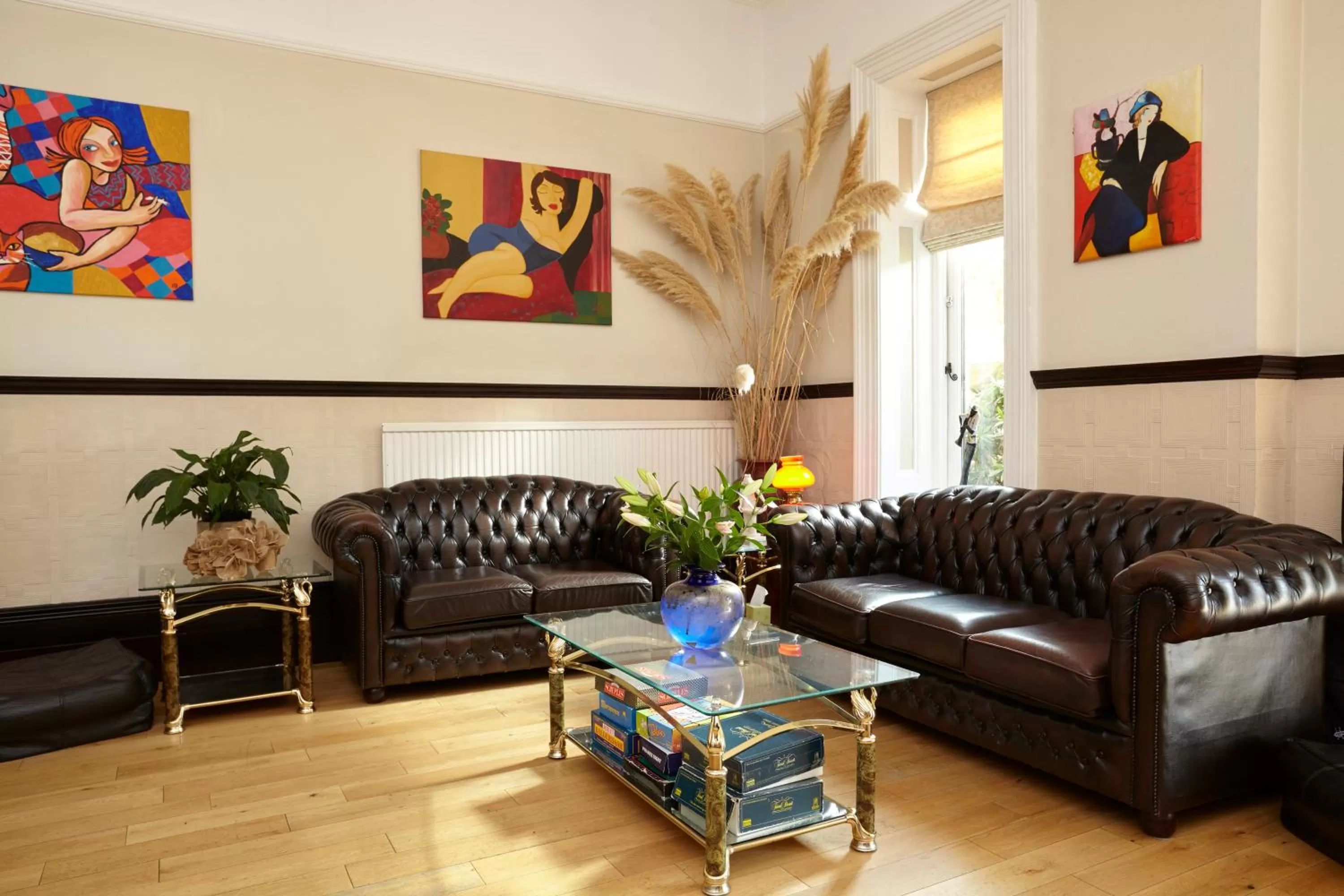 Living room in The Grange B&B