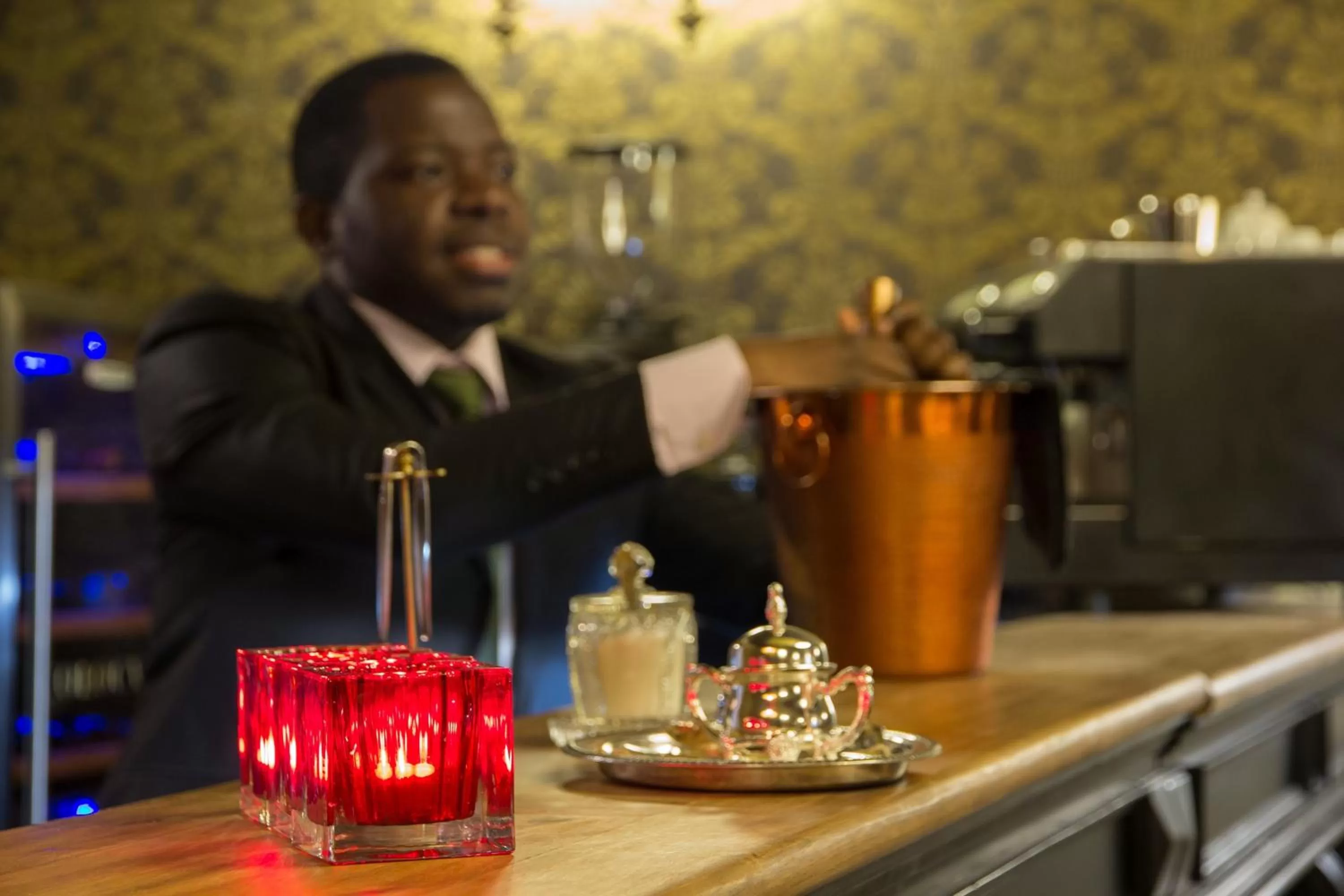 Lounge or bar in Grand Boutique Hotel