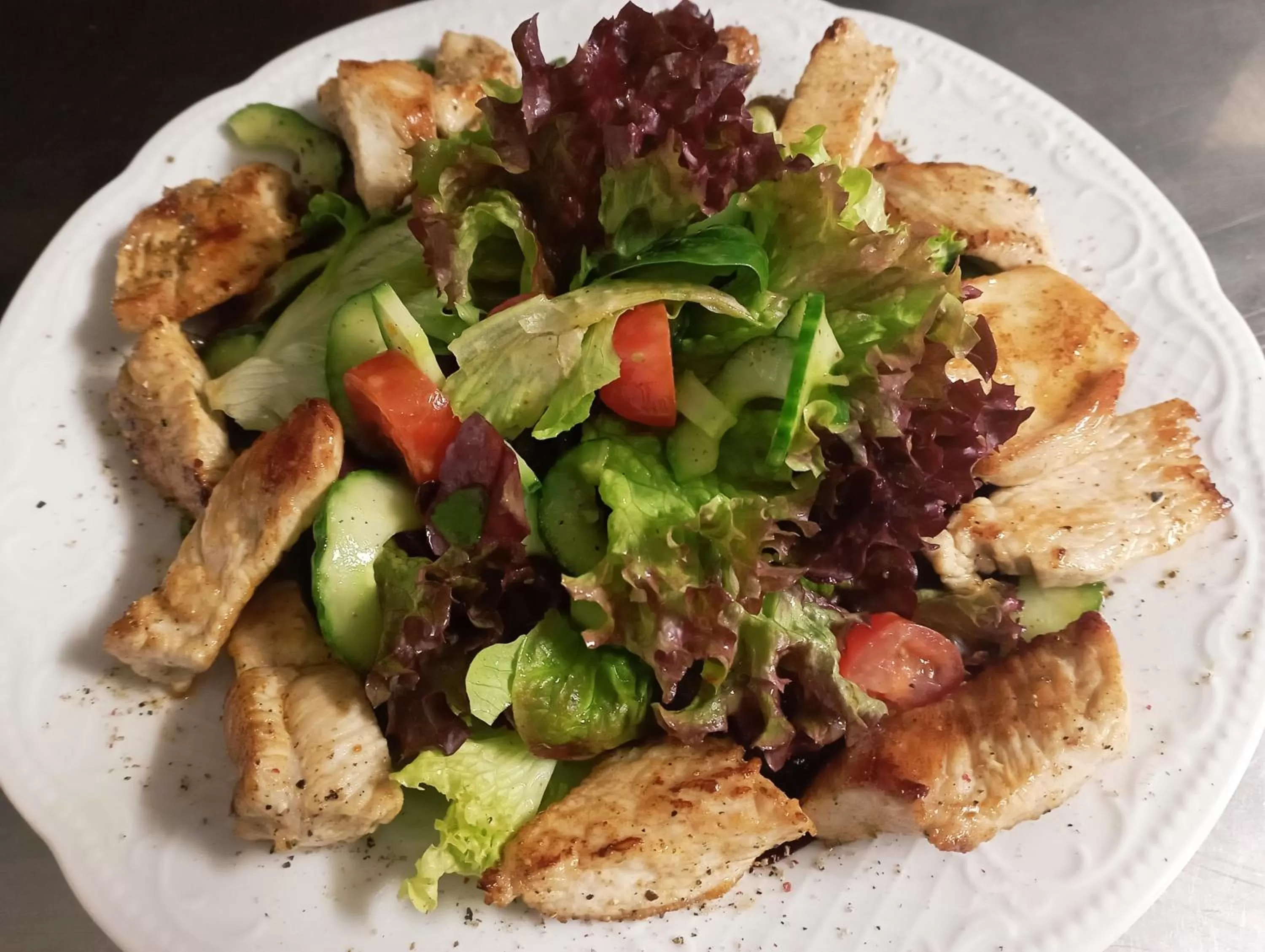 Restaurant/places to eat, Food in Hotel-Restaurant-Krone