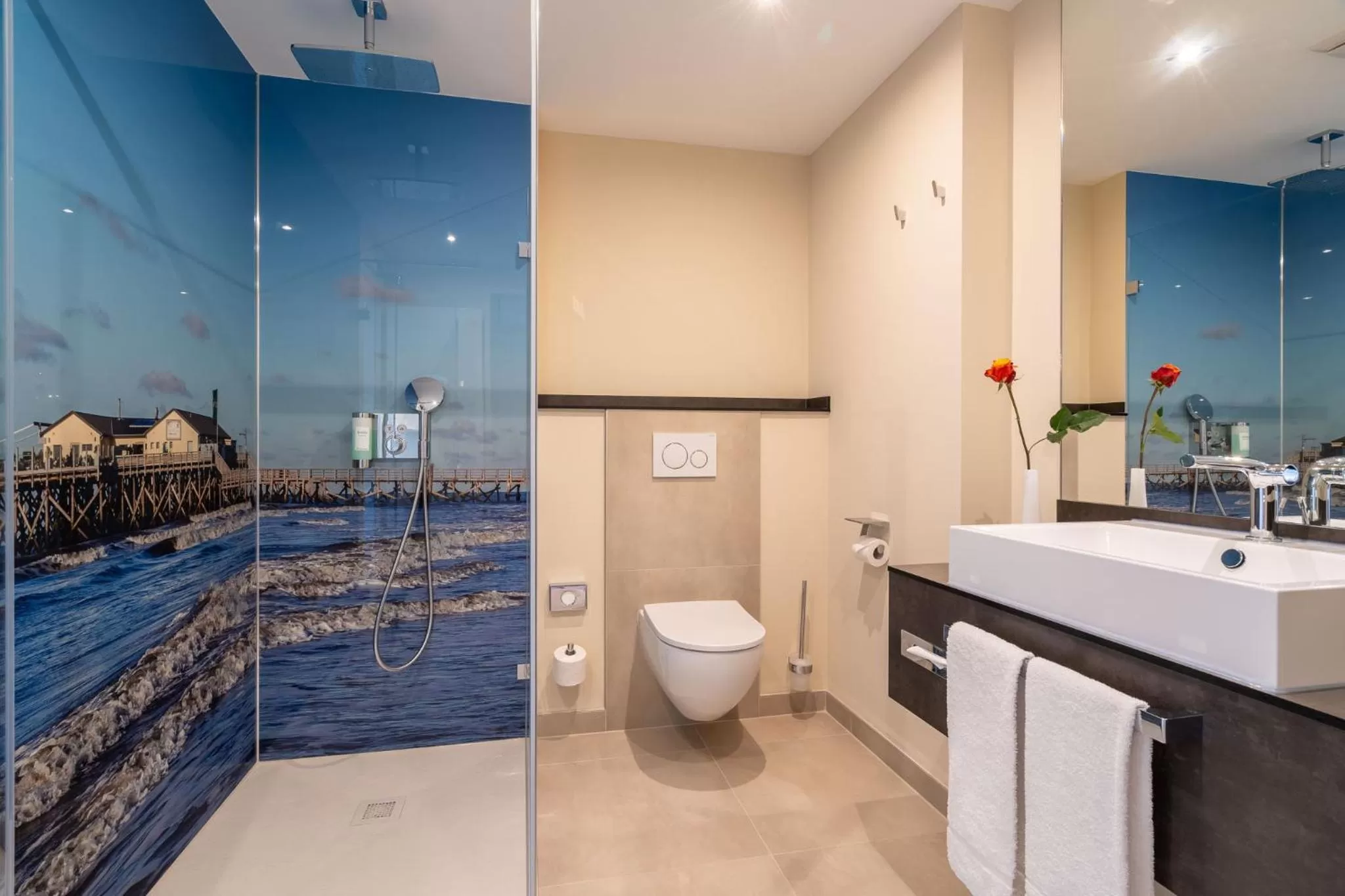 Bathroom in ambassador hotel & spa