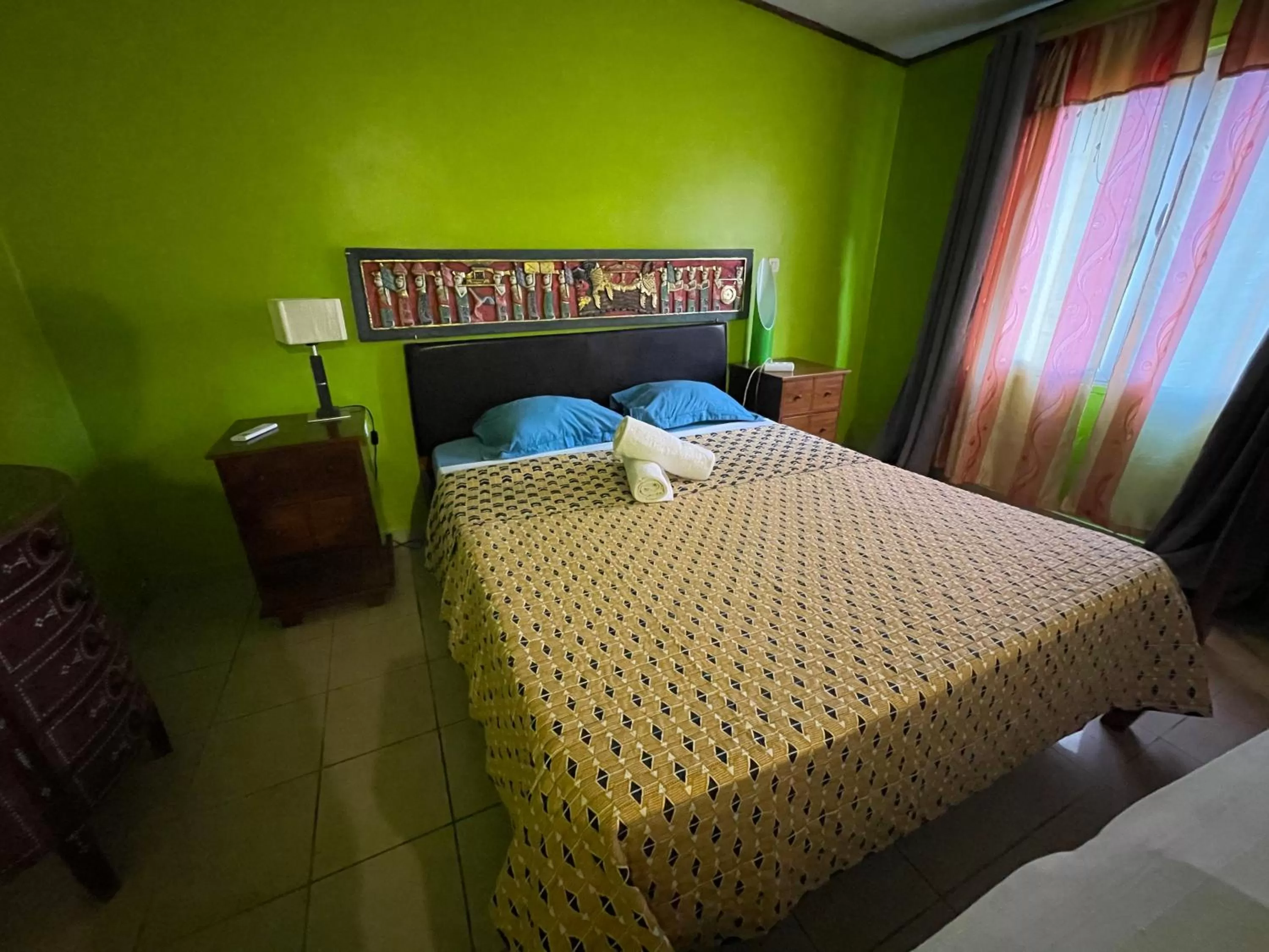 Bed in Le Passamainty Lodge