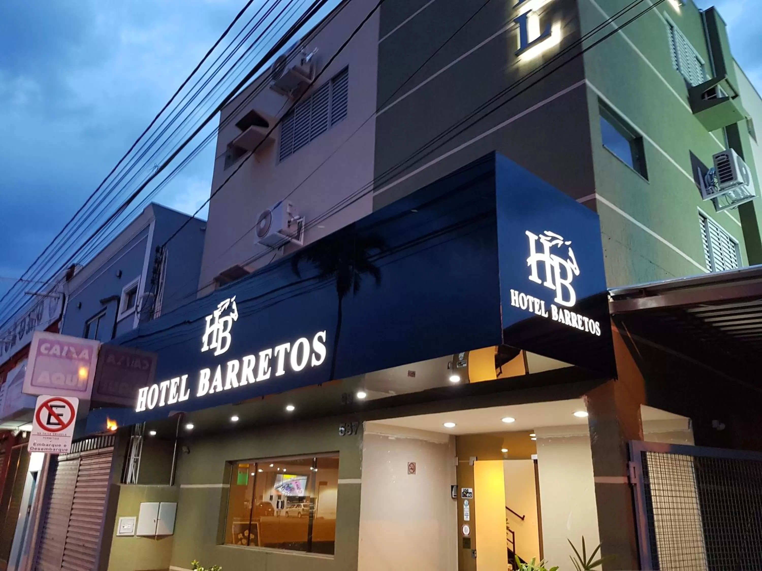Property building in Hotel Barretos