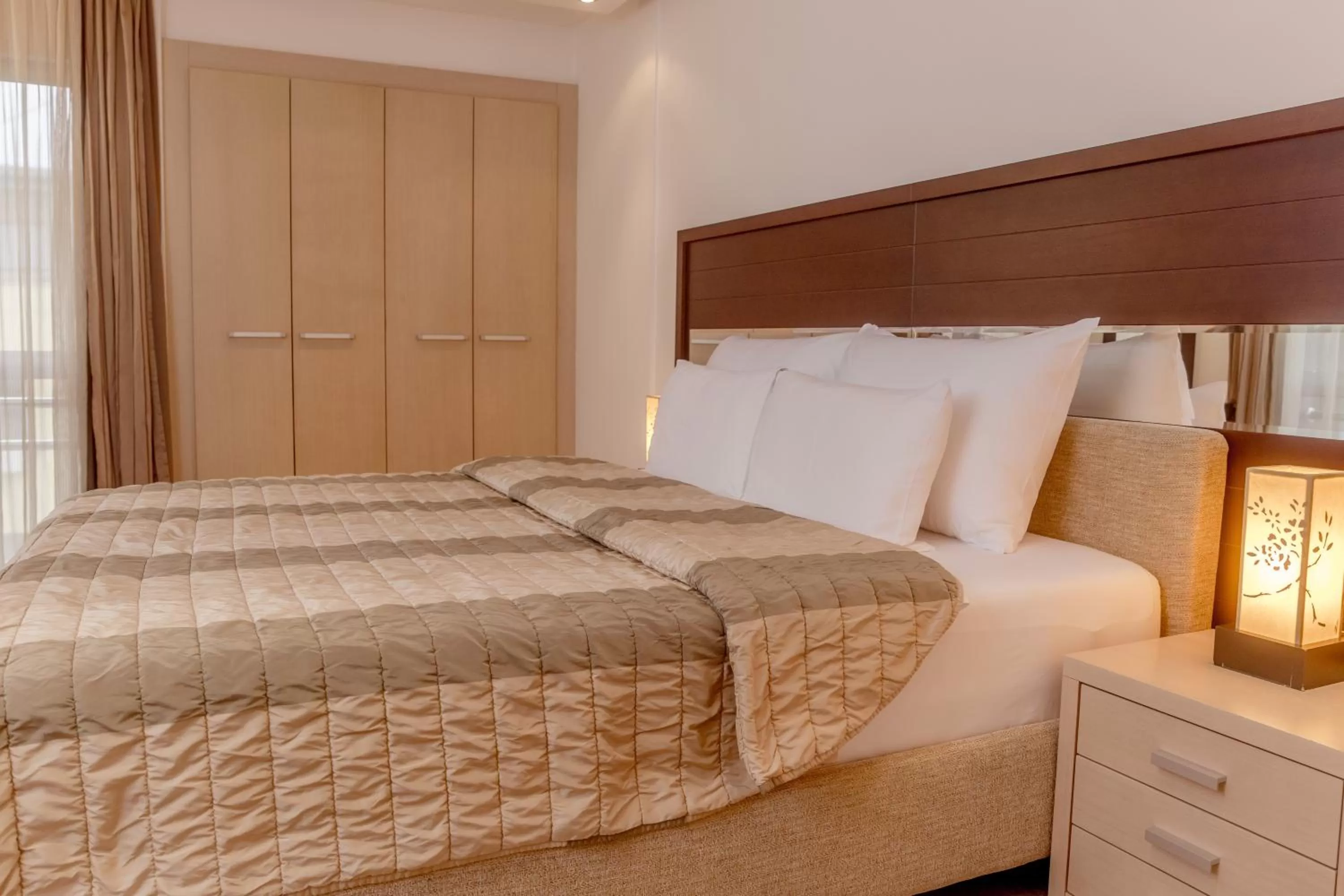 Bed in Hotel Vojvodina