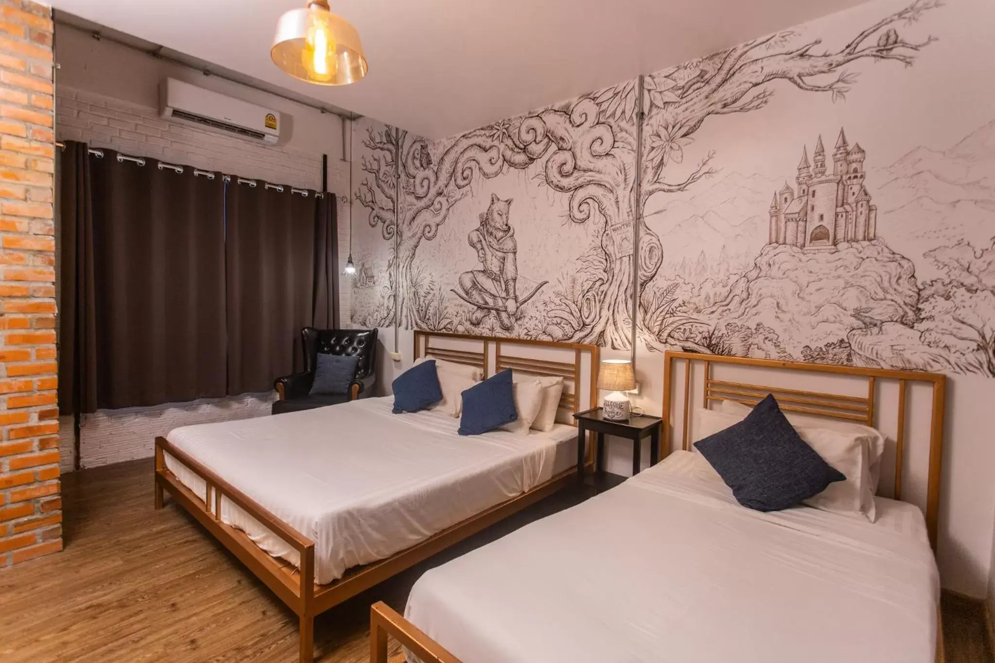 Standard Twin Room in Indiego Space Standard Twin Room in Indiego Space