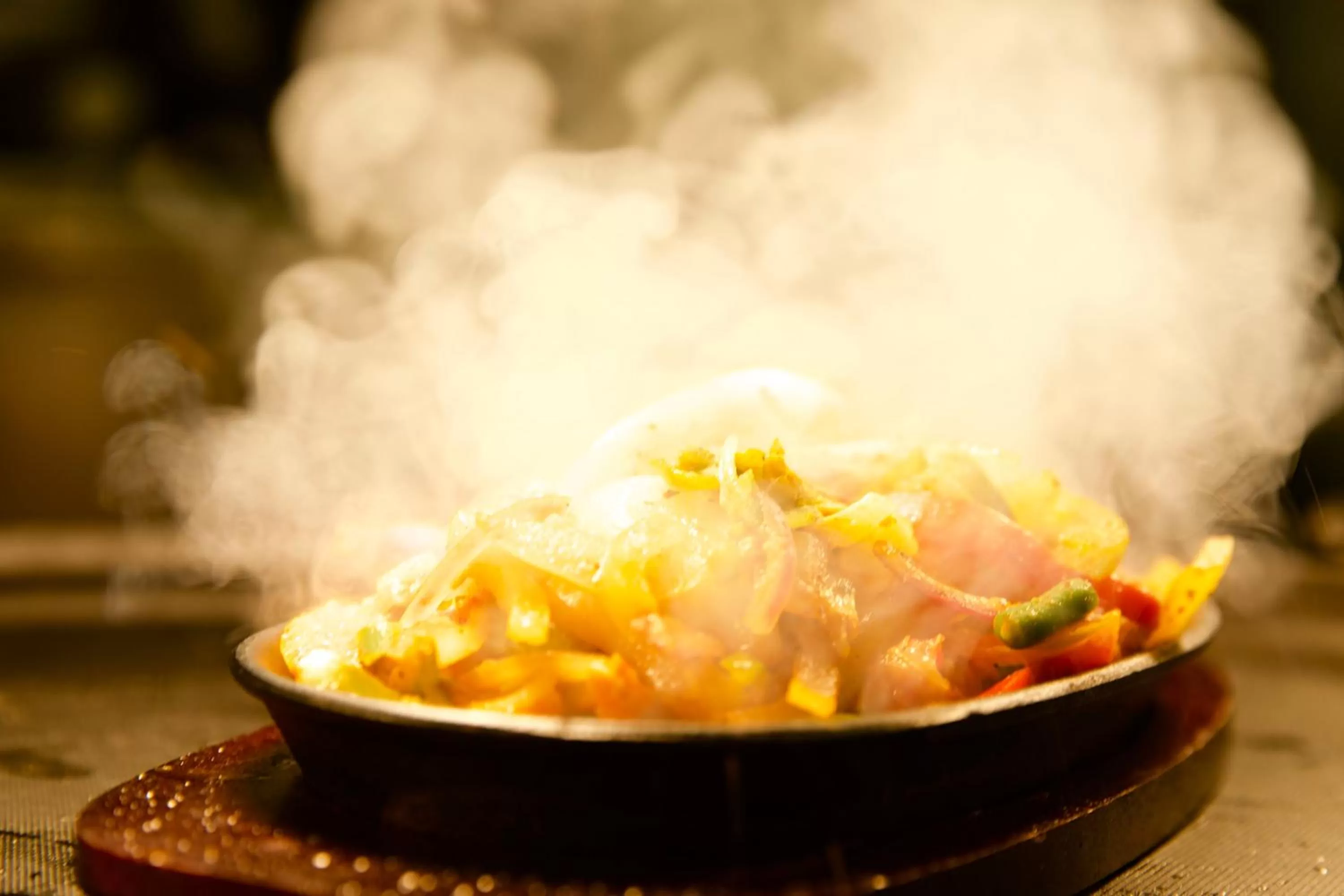 Food close-up in Benedicts Hotel