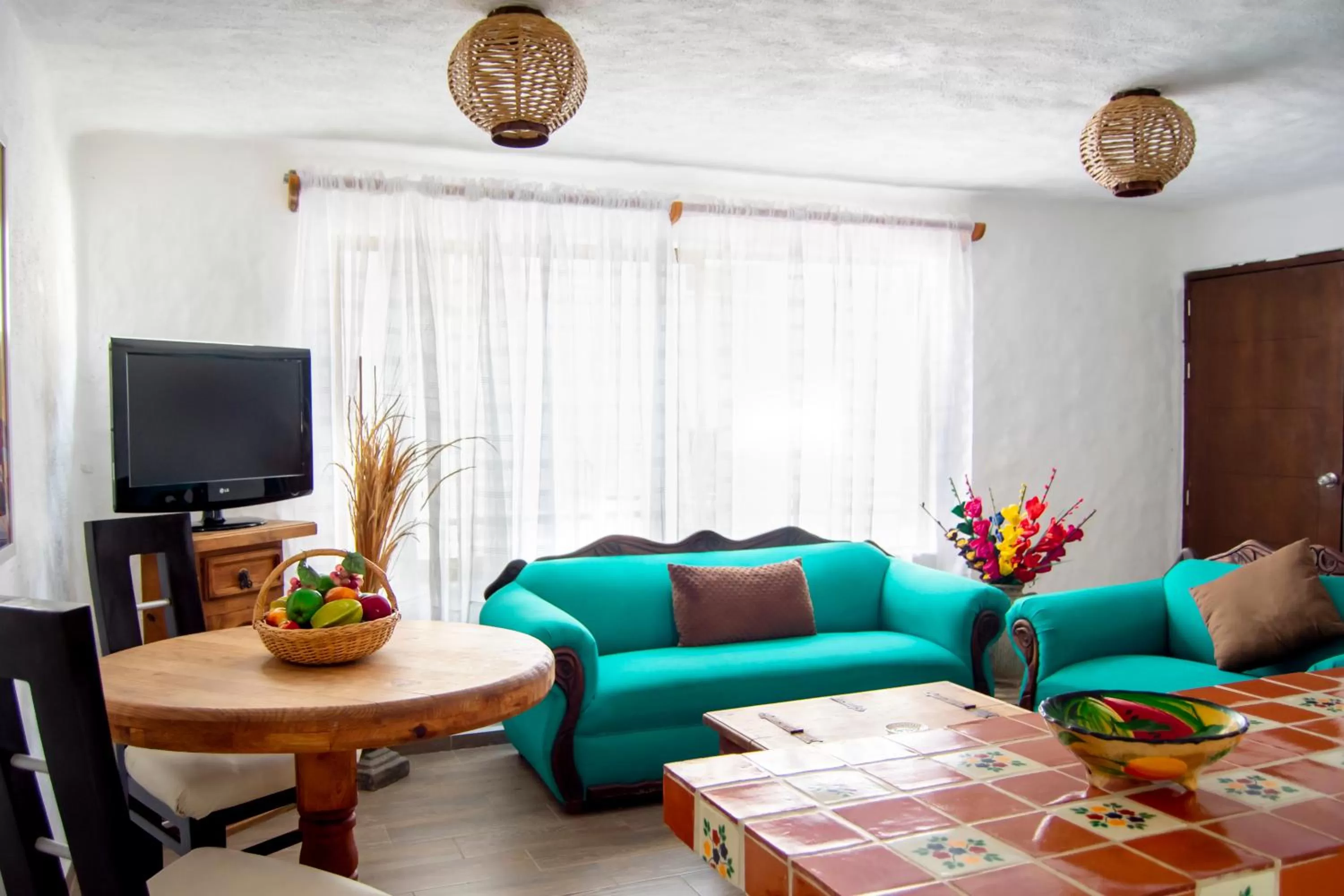 Living room in Petit Hotel Pilitas