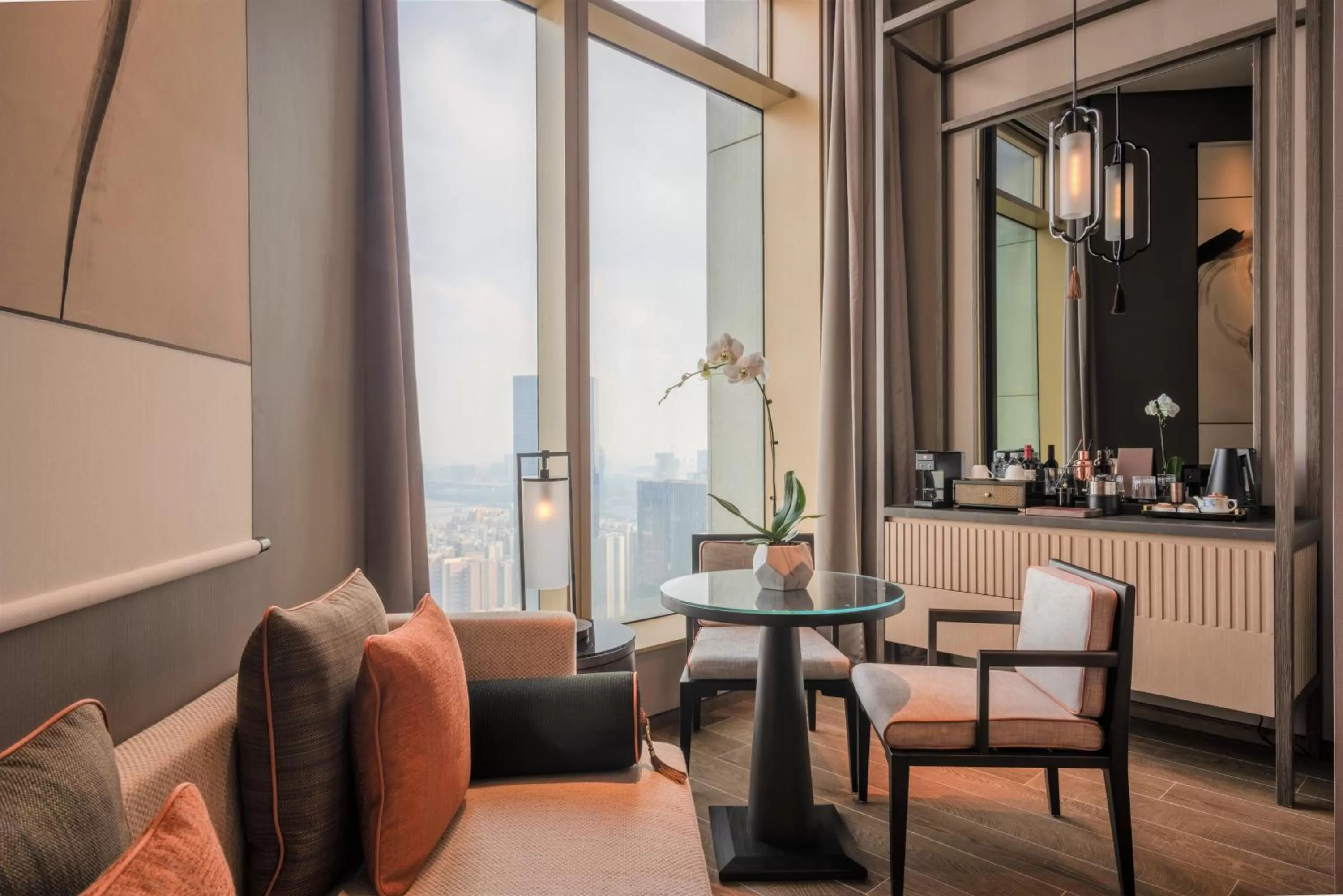 Seating area in Jumeirah Guangzhou