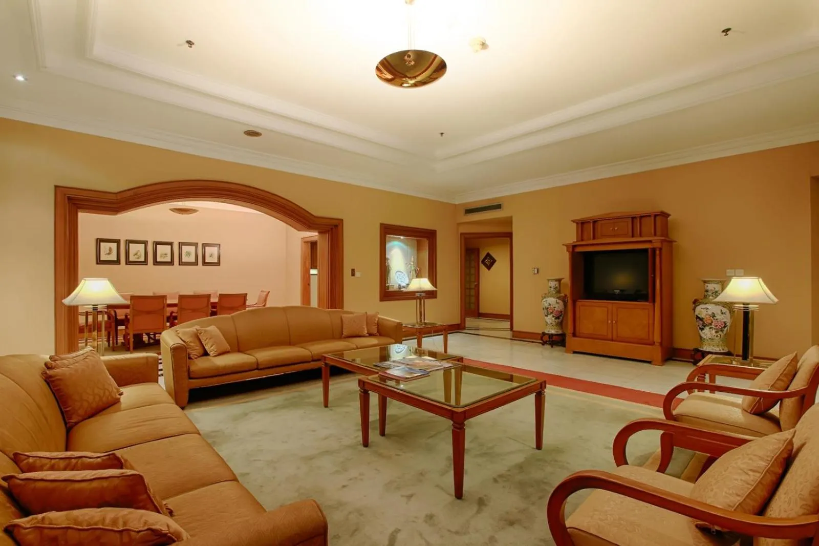 Living room in Grand Hotel Preanger