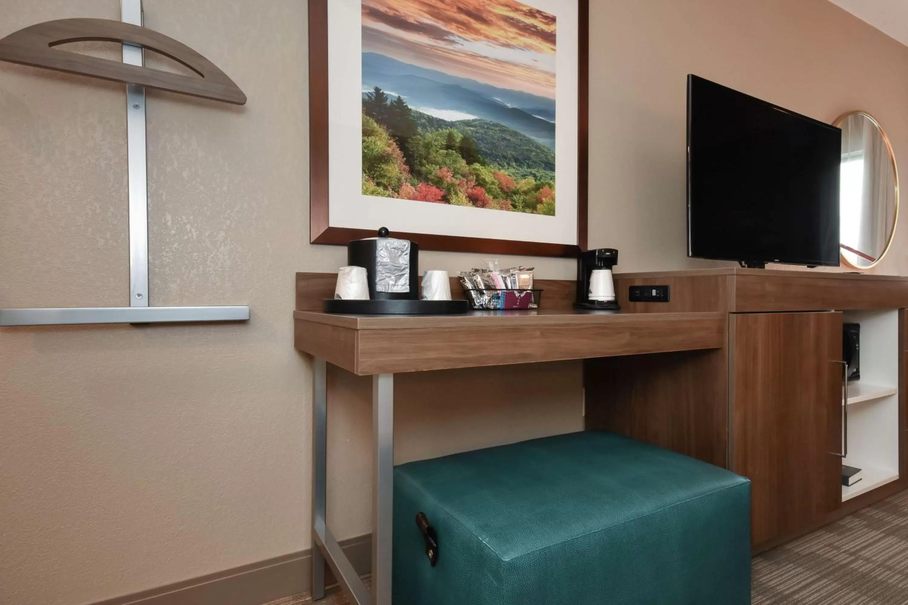 Bedroom in Hampton Inn Brevard