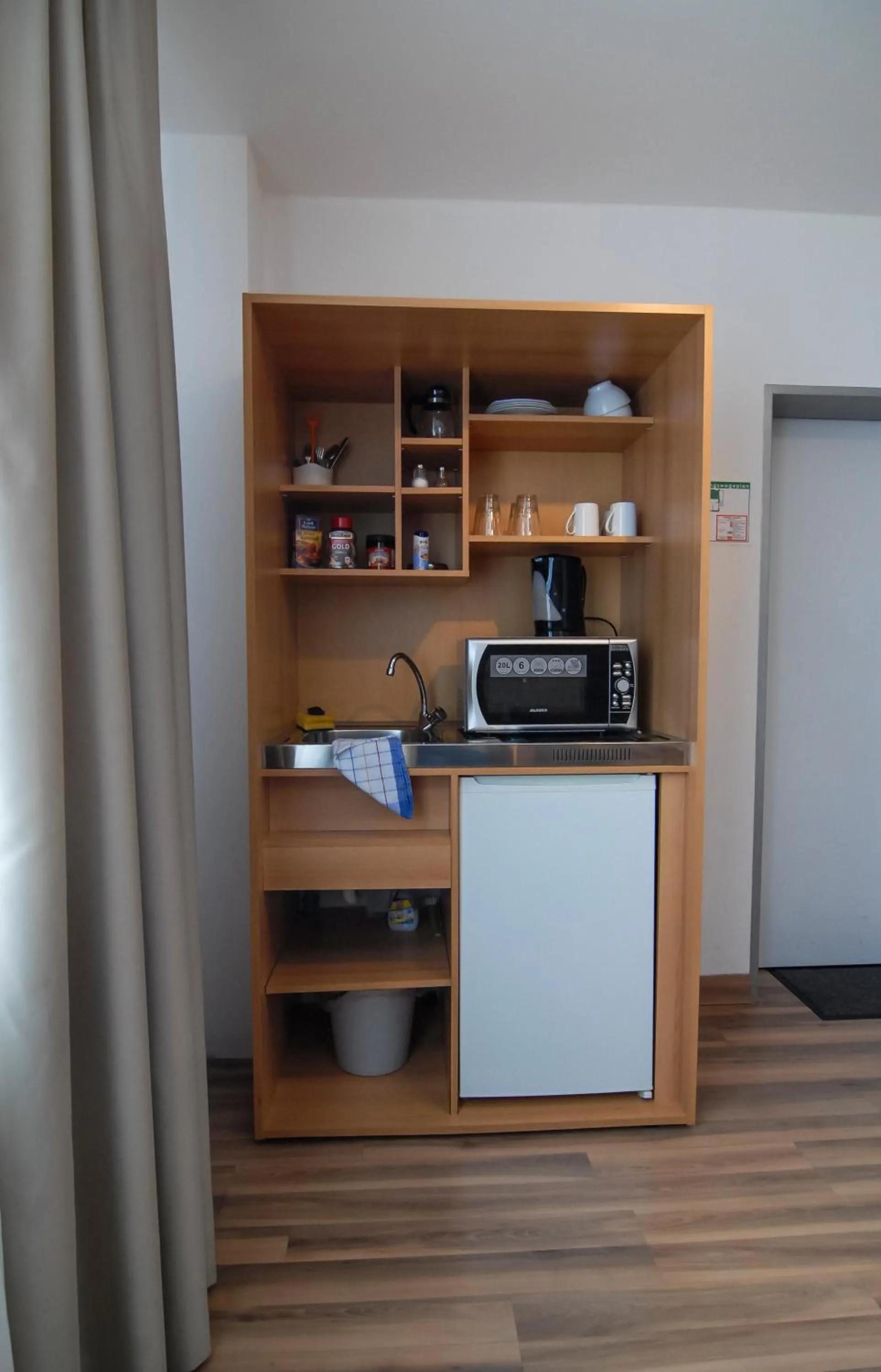 Kitchen or kitchenette in Petul Apart Hotel Residenz