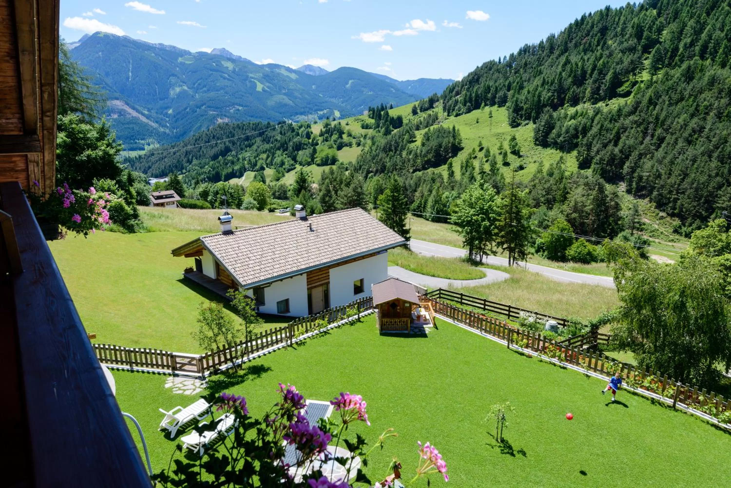 Garden in FORESTO holiday apartments