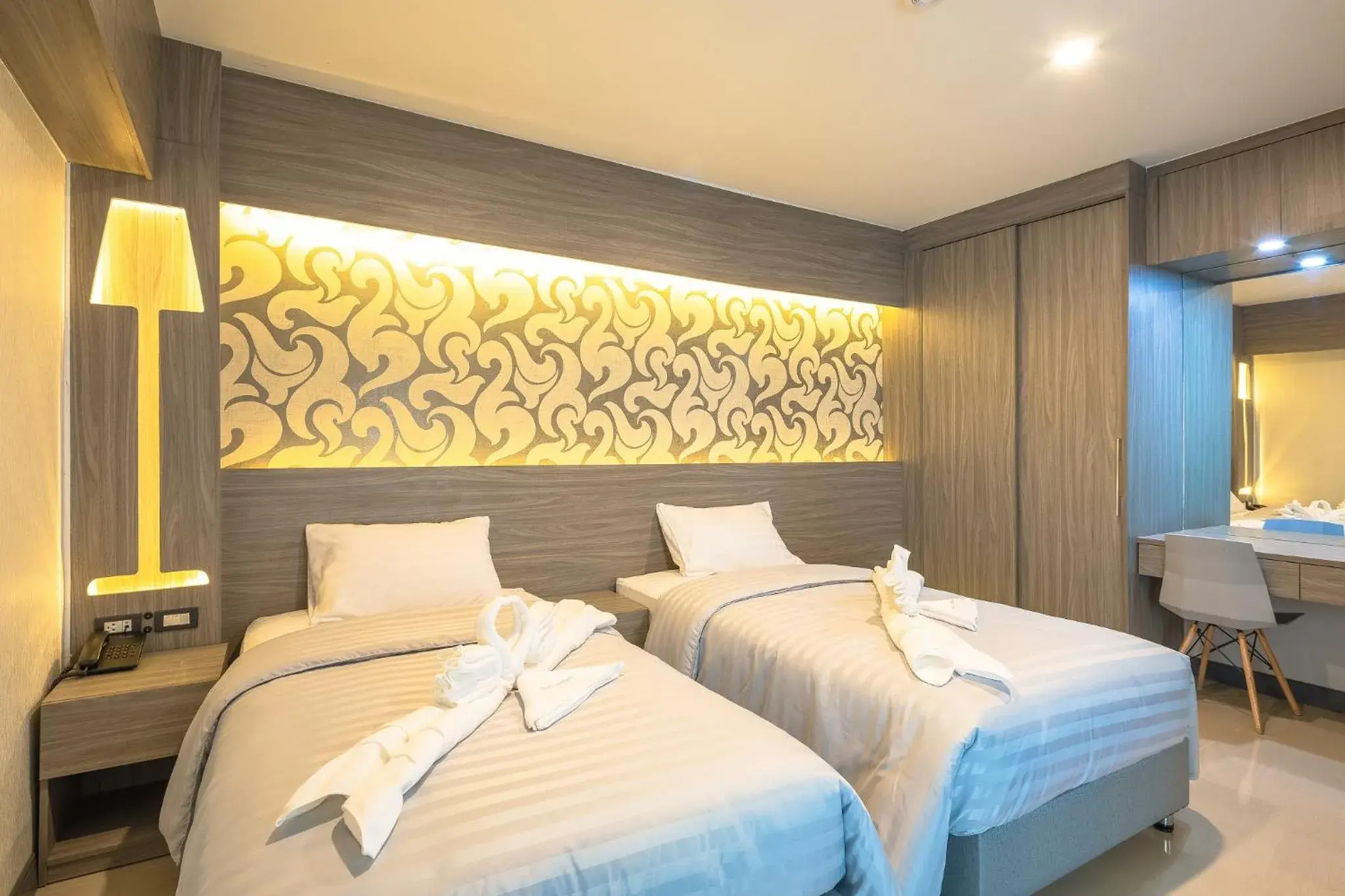 Twin Room with Balcony in Sound@sleep Hotel Twin Room with Balcony in Sound@sleep Hotel