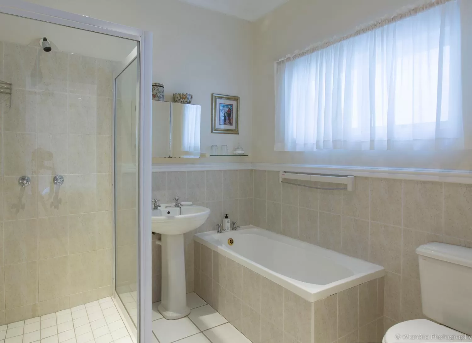 Bathroom in Carslogie House