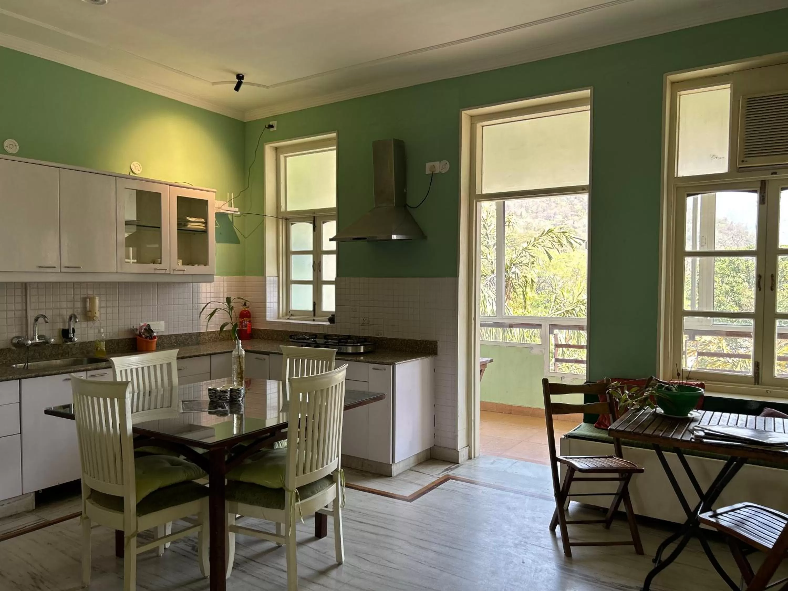 Kitchen/Kitchenette in Ganga Vatika Boutique Hotel, Rishikesh