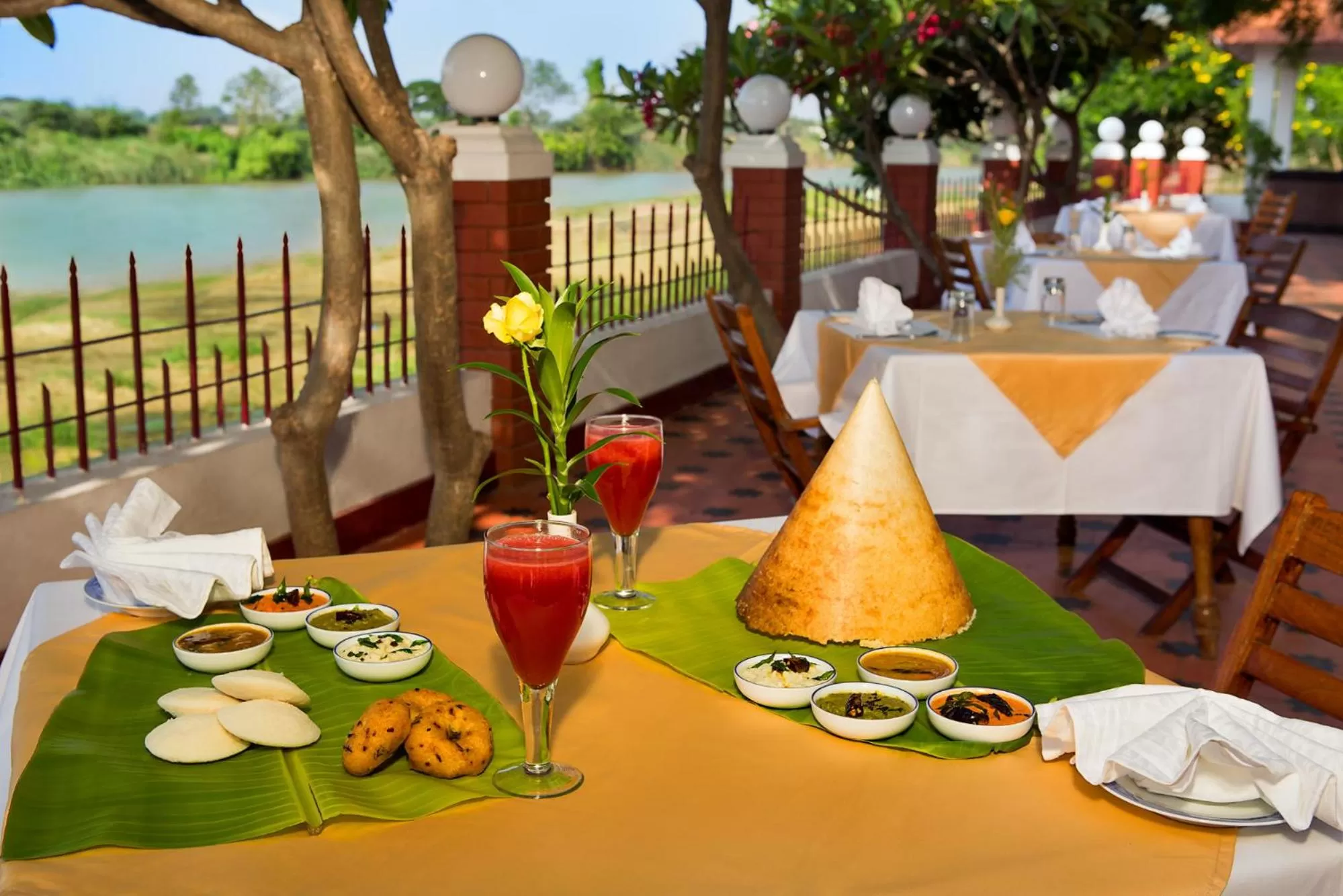 Breakfast in GReaT Trails Riverview Thanjavur By GRT Hotels
