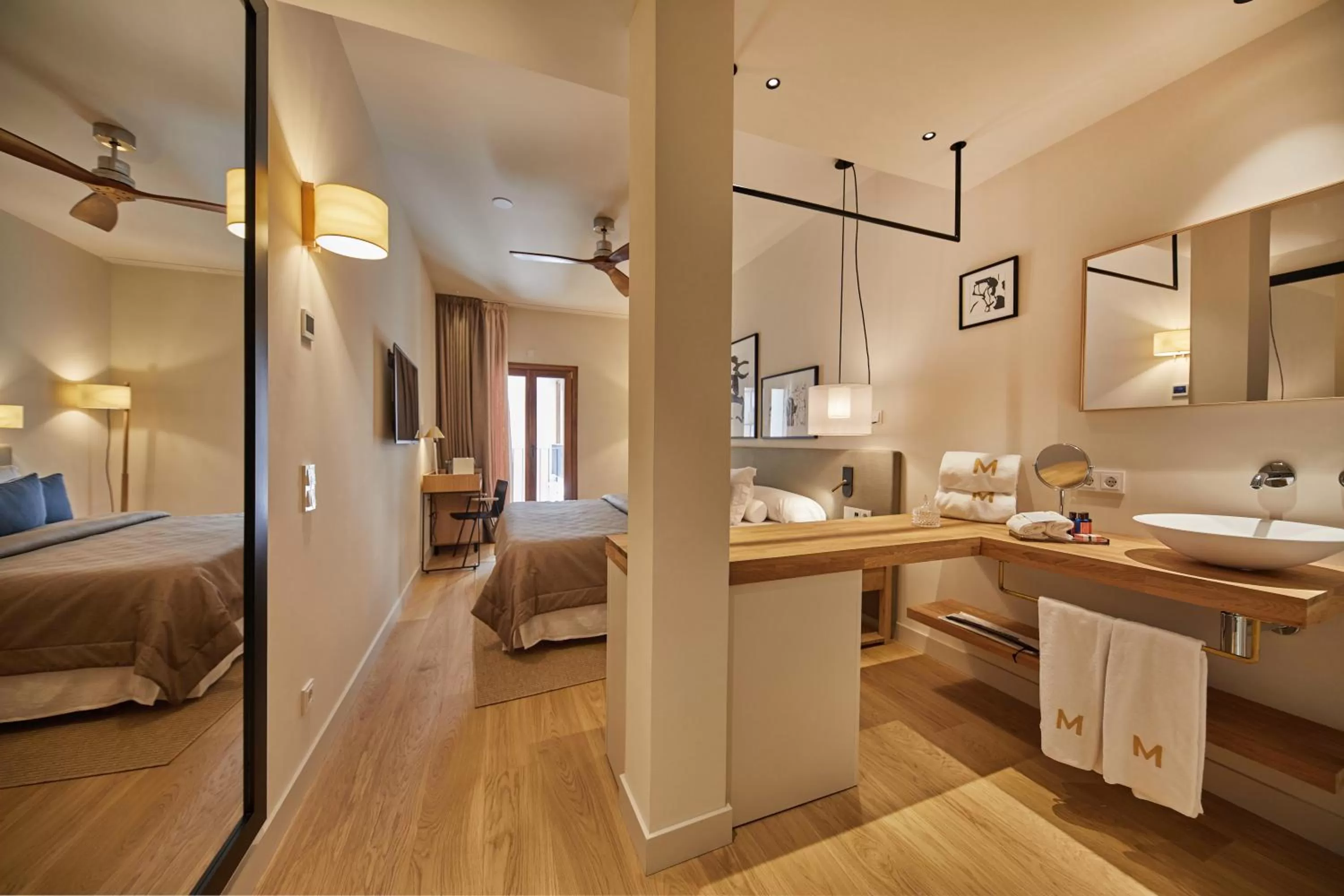 Decorative detail, Bed in Mon Boutique Hotel