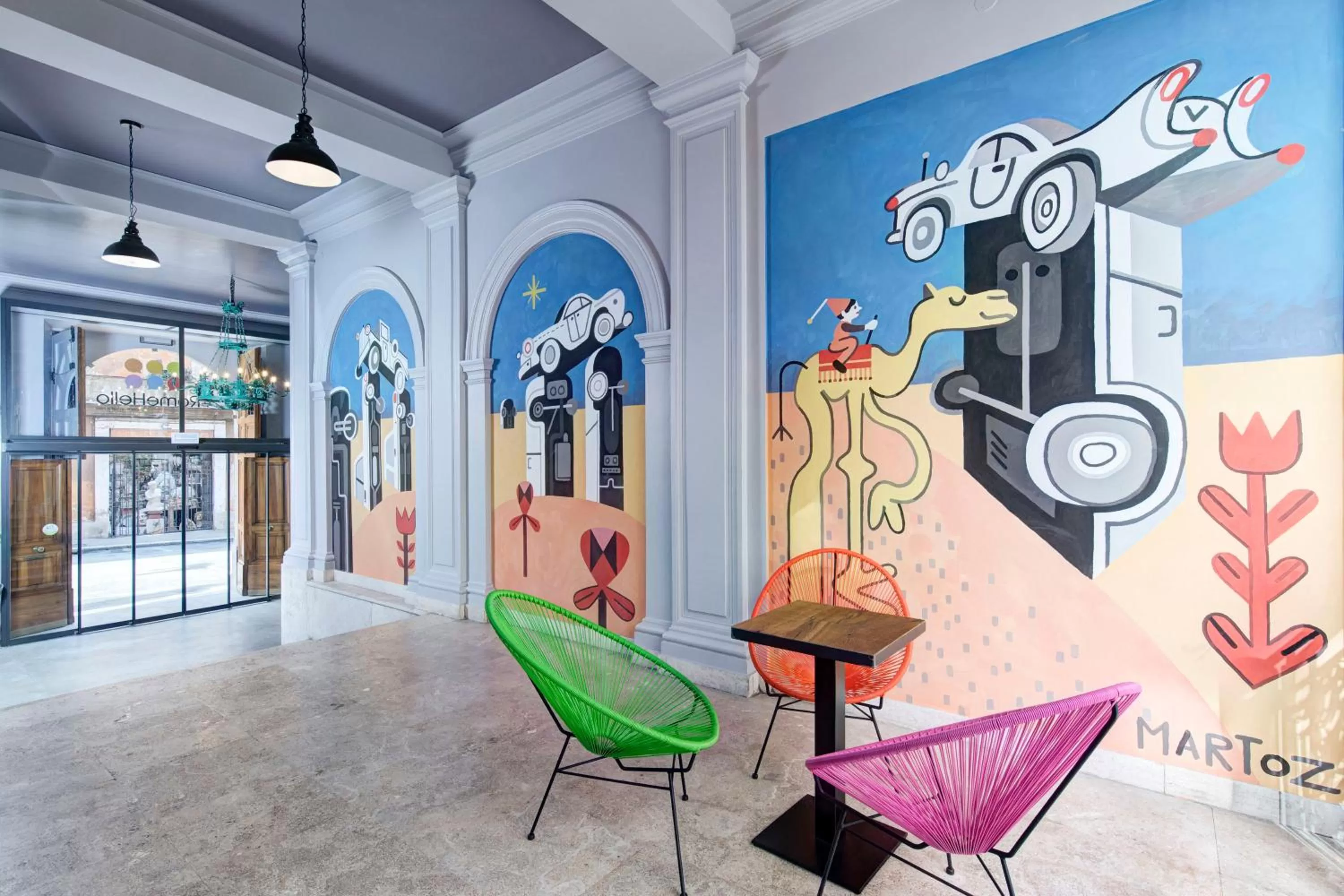 Lobby or reception in The RomeHello