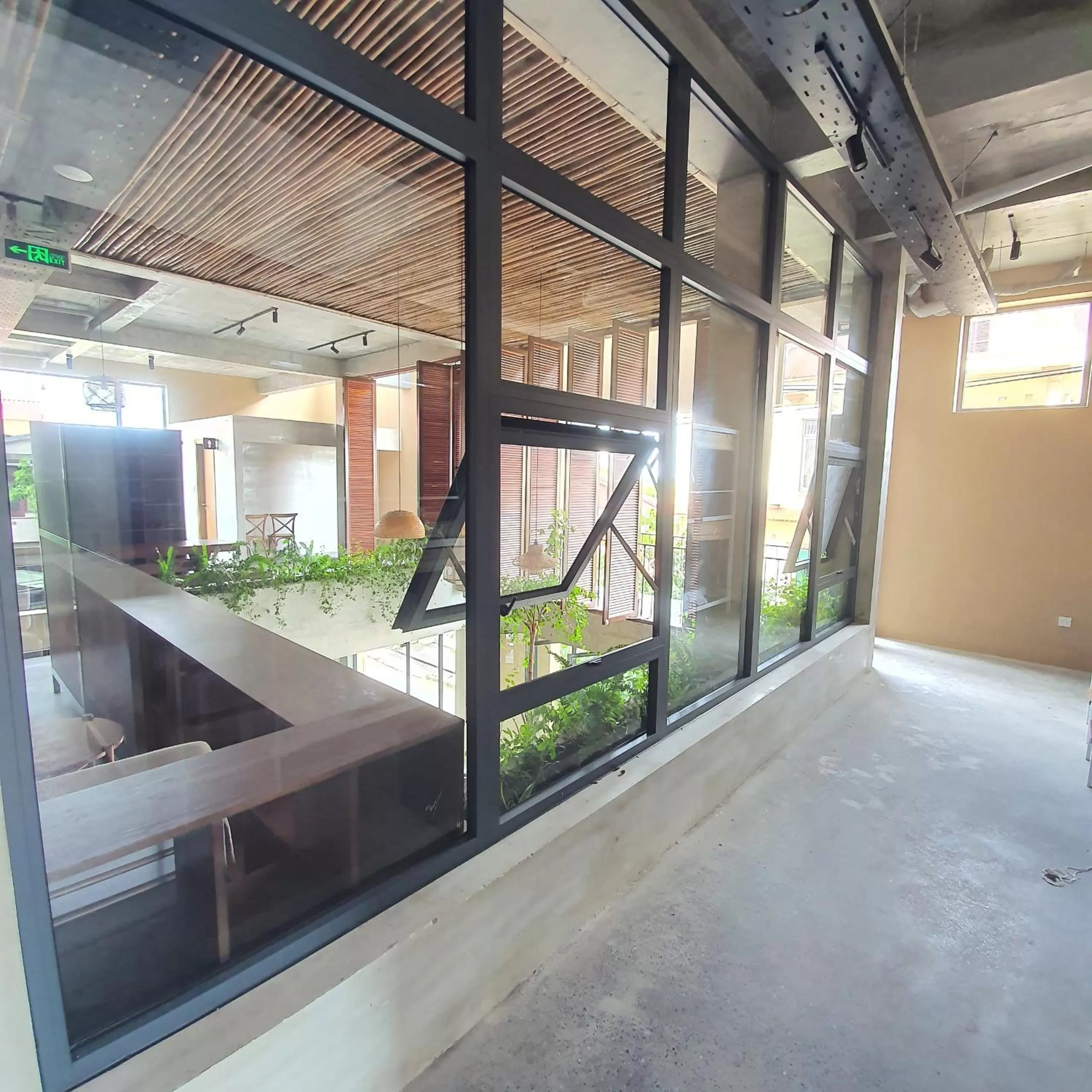 Patio in Cagina Boutique Hostel