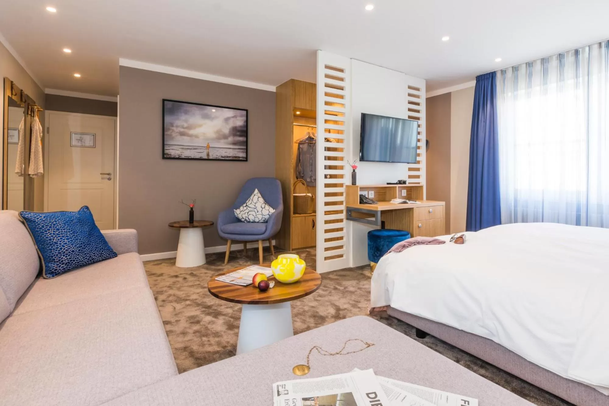 Photo of the whole room, Bed in Romantik Hotel Reichshof