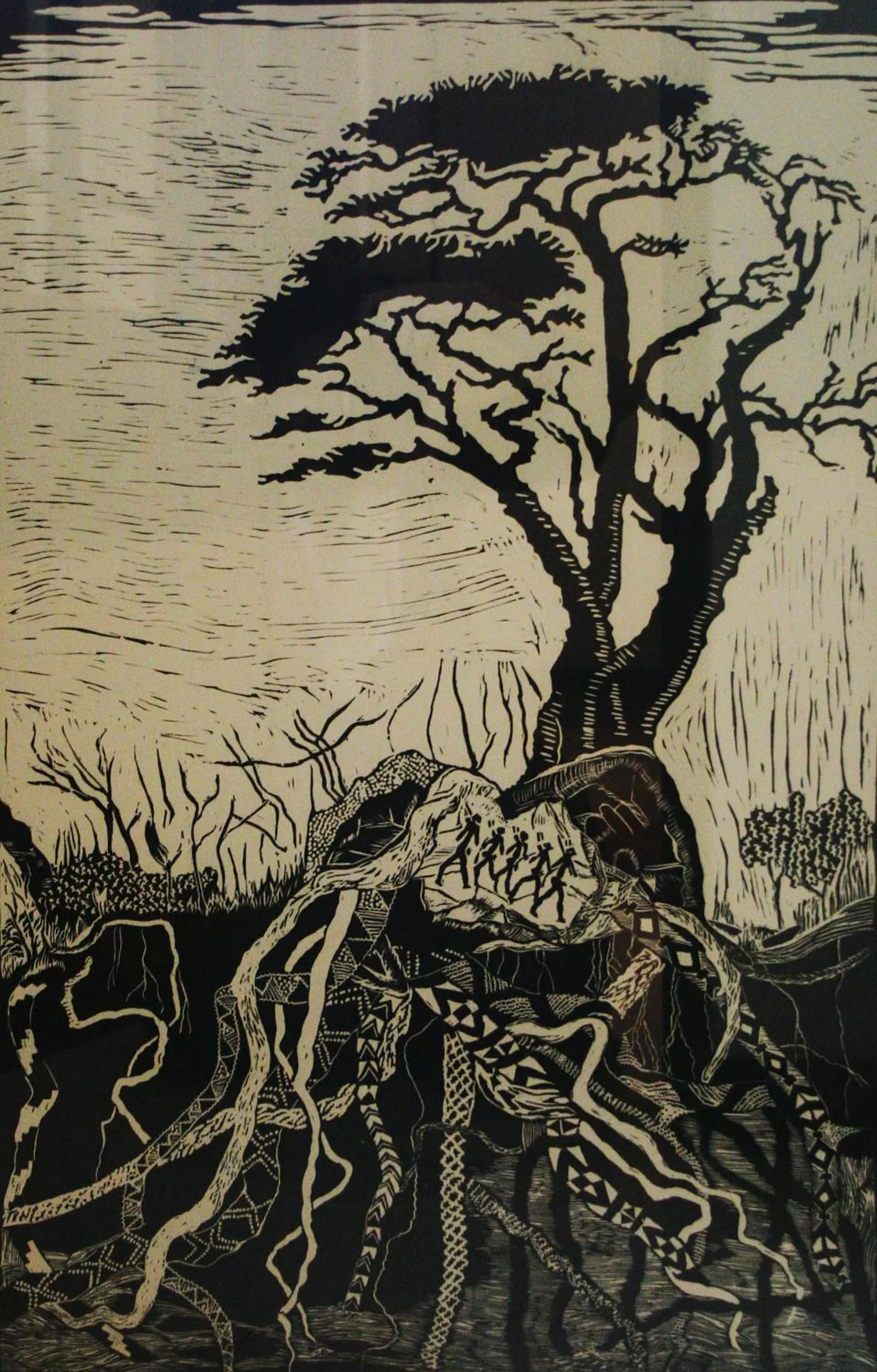 Decorative detail, Winter in Jedidja Bed and Breakfast