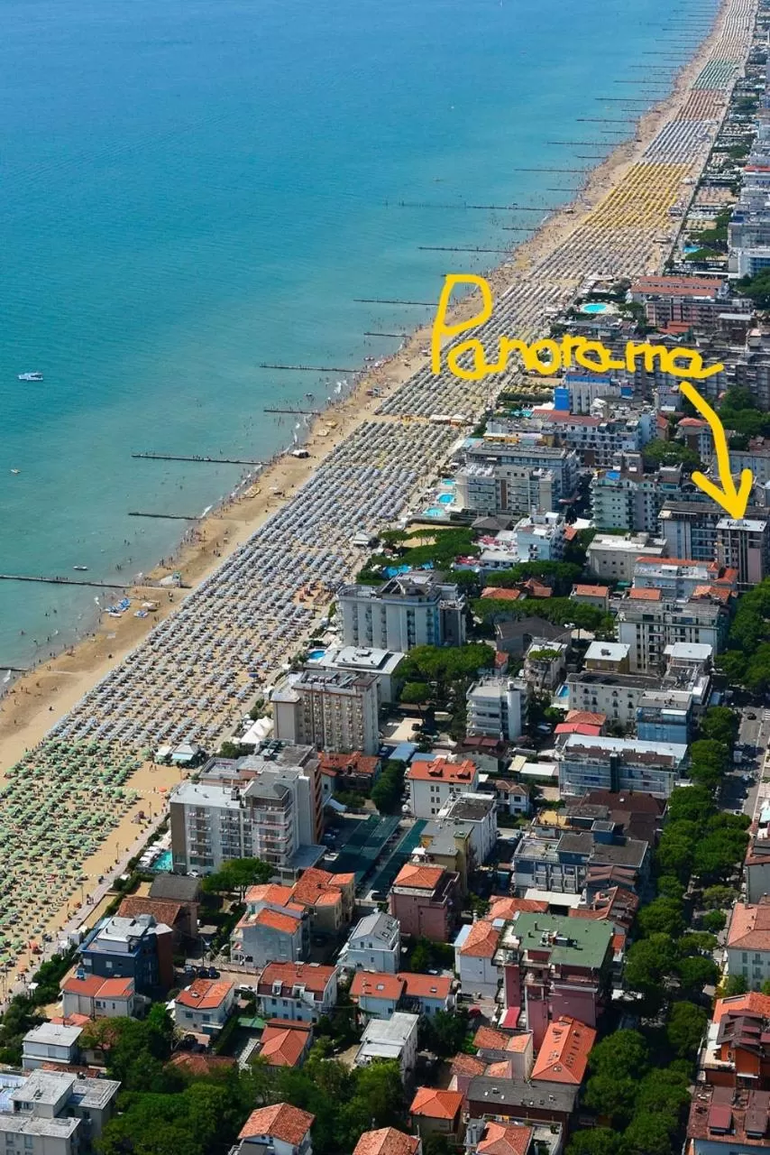 Bird's eye view in Hotel Panorama