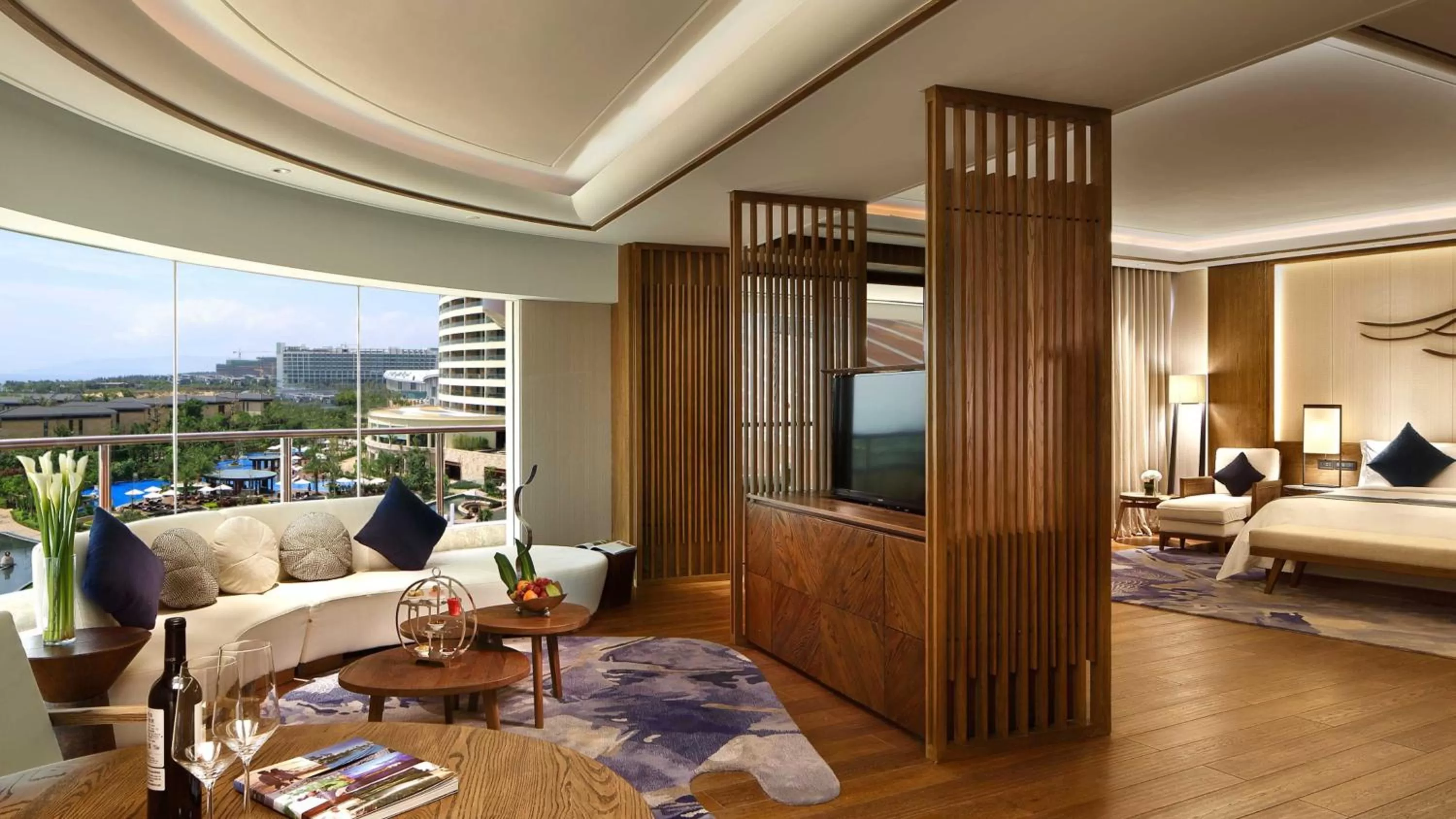 Photo of the whole room, Bed in InterContinental Sanya Haitang Bay Resort by IHG