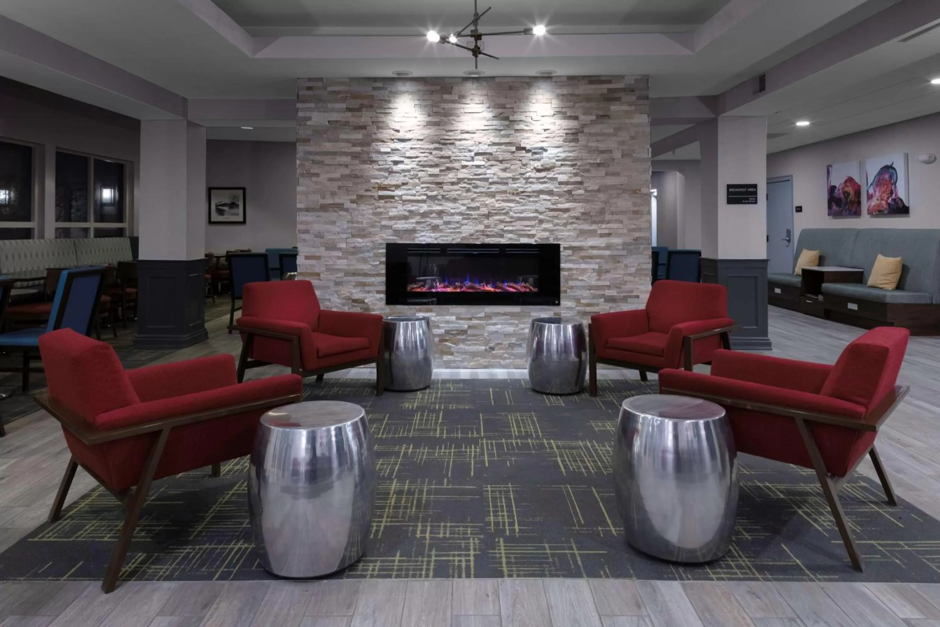 Lobby or reception in Hampton Inn by Hilton Concord/Bow