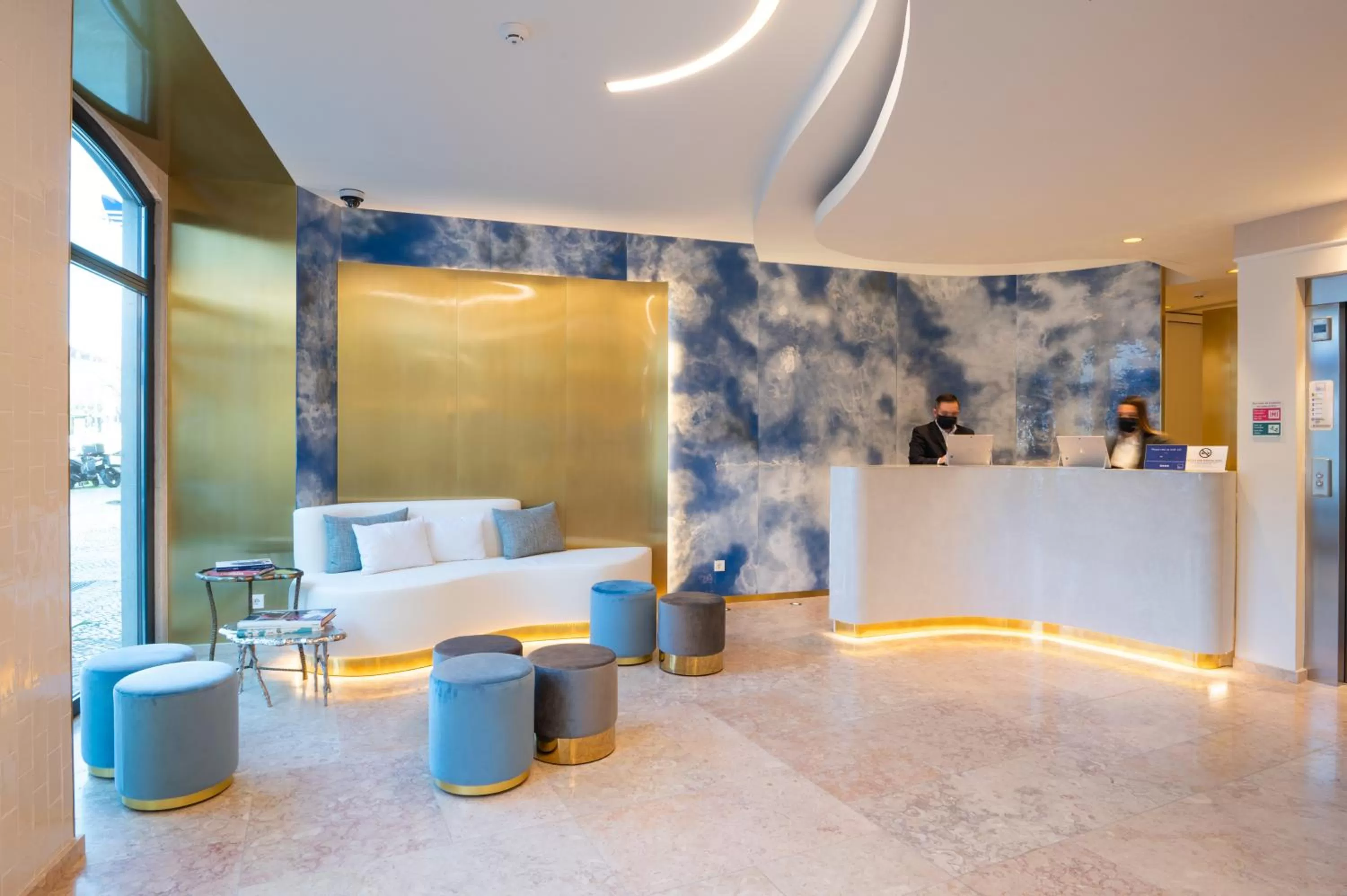 Lobby or reception in Blue Liberdade Hotel
