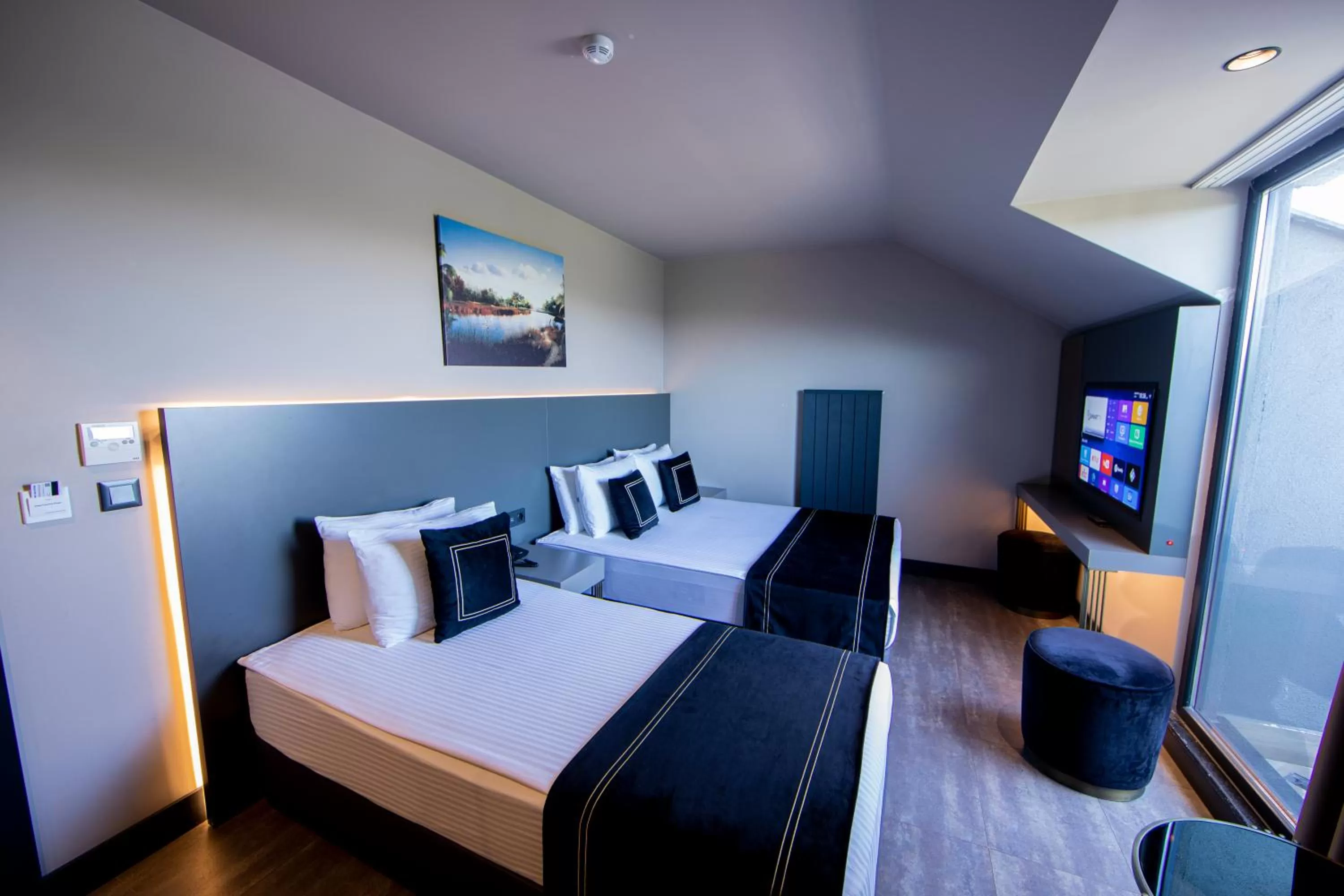 Bed in MENALO HOTEL PREMIUM ISTANBUL AIRPORT