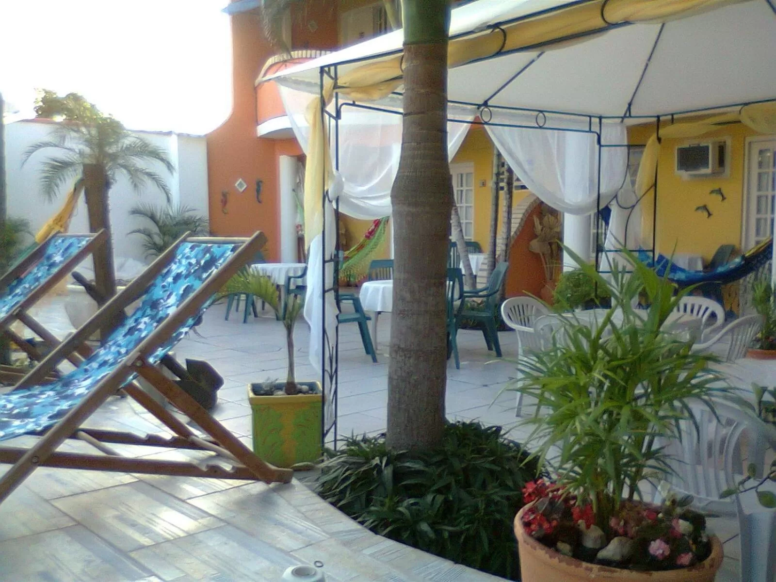 Patio in Pousada Âncora