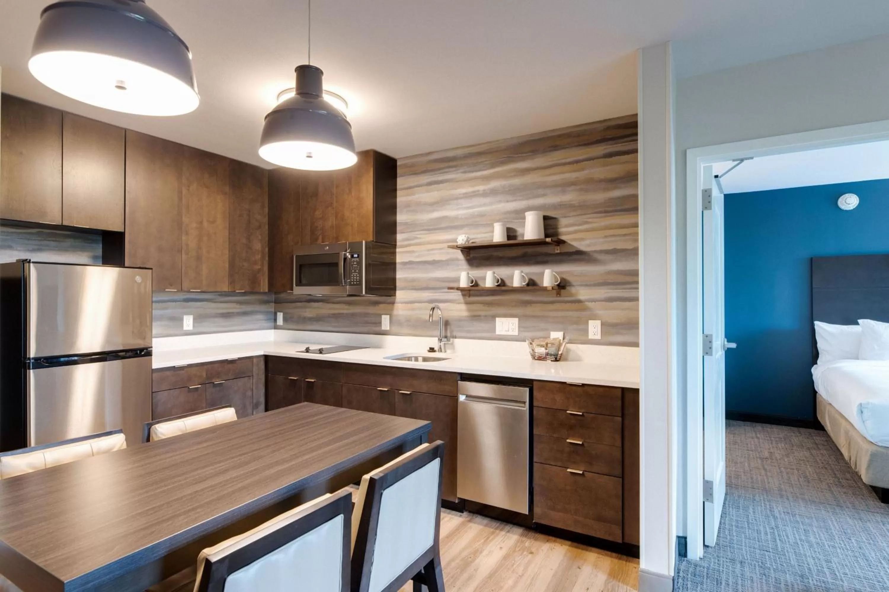 Bedroom, Bed in Residence Inn by Marriott Fort Worth Southwest