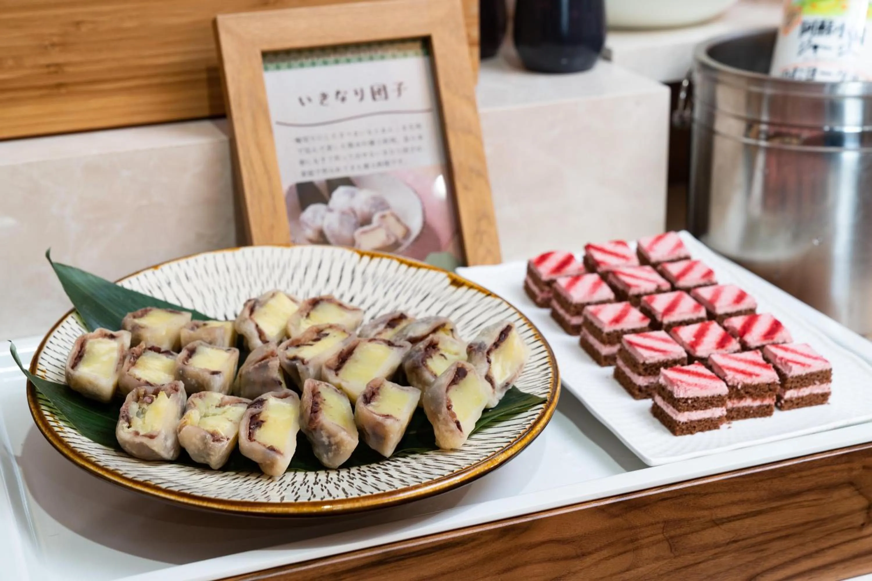 Food close-up in Vessel Hotel Kumamoto Airport