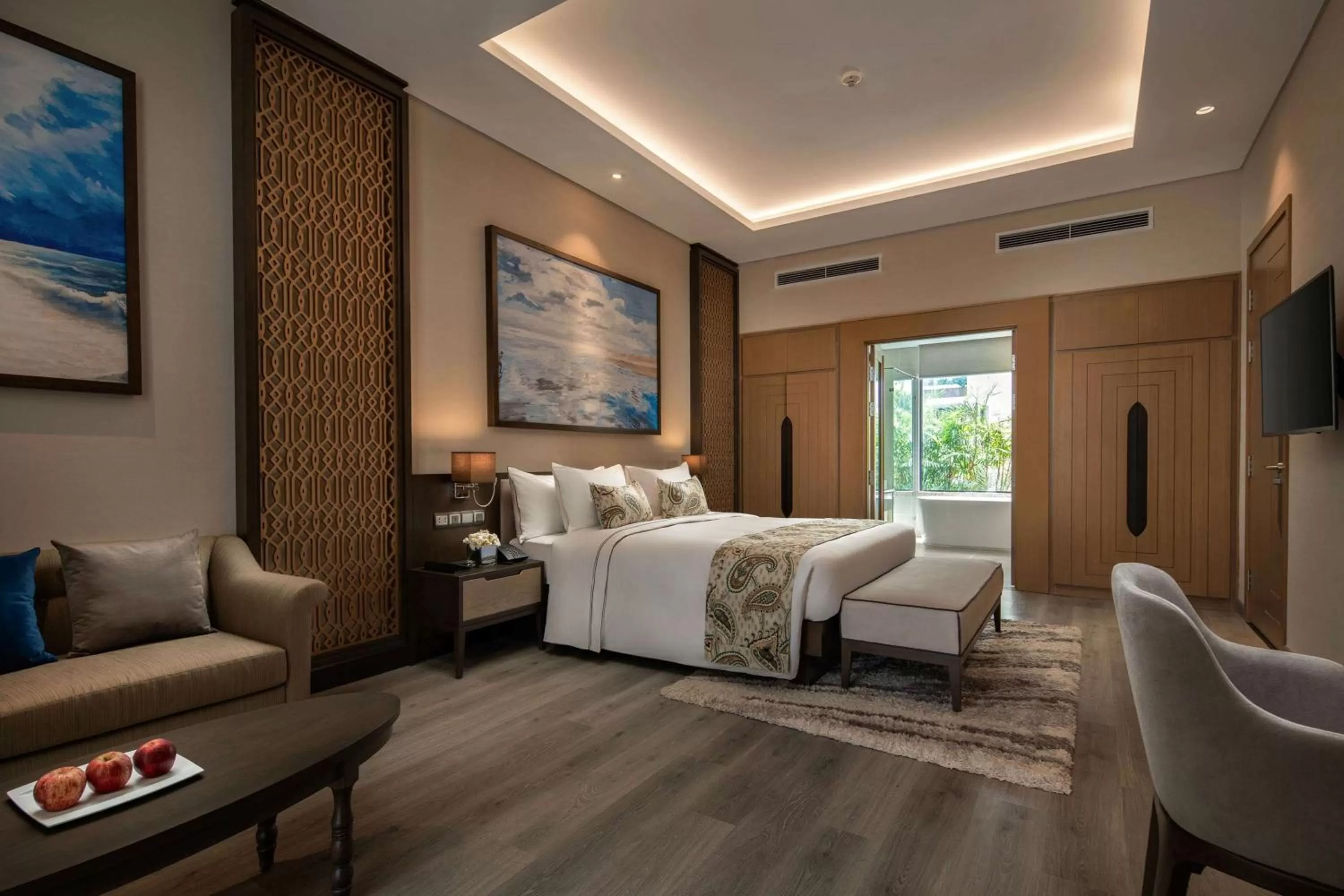 Photo of the whole room, Bed in Wyndham Grand KN Paradise Cam Ranh
