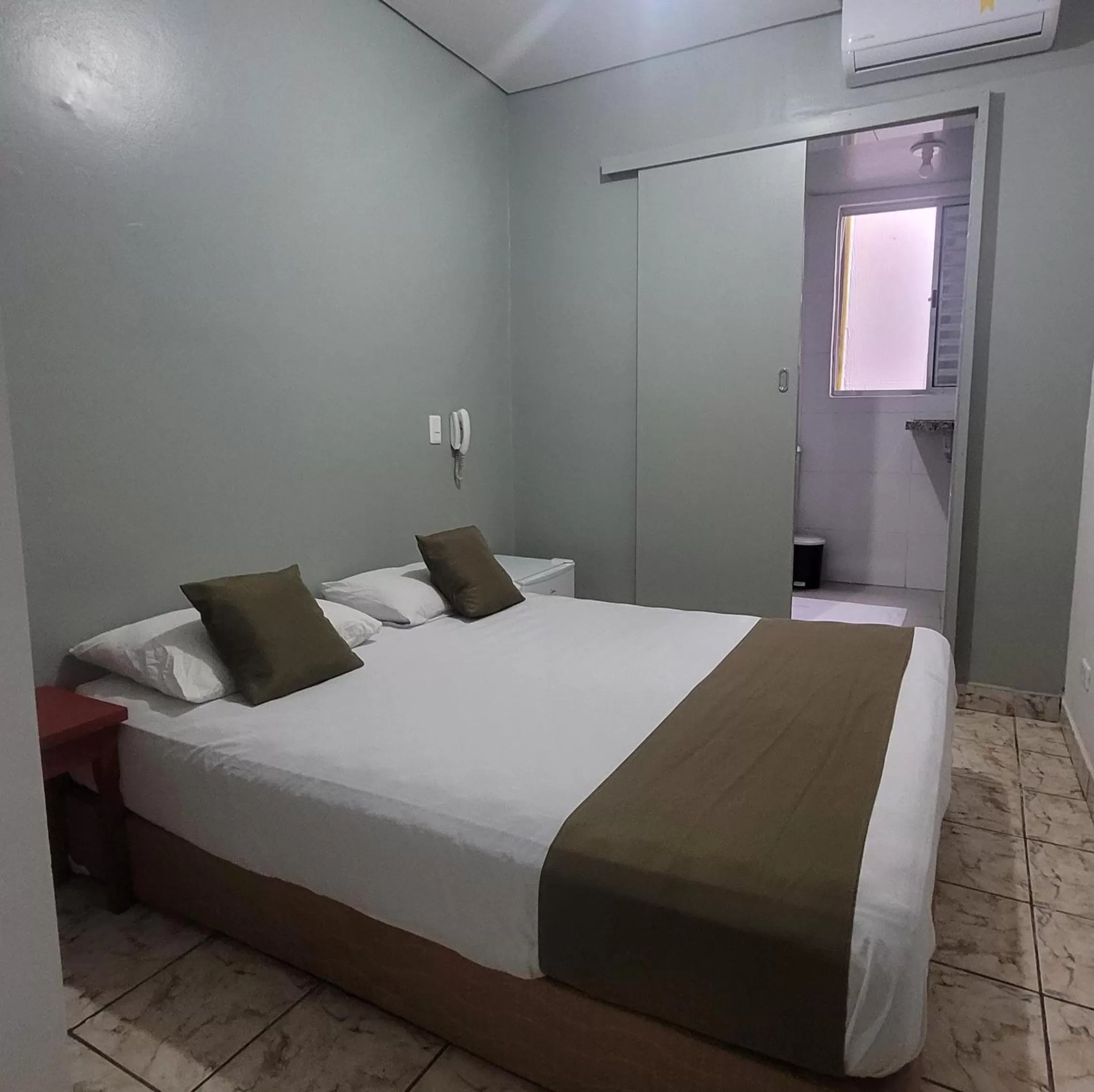 Bed in Hotel Dona Lú