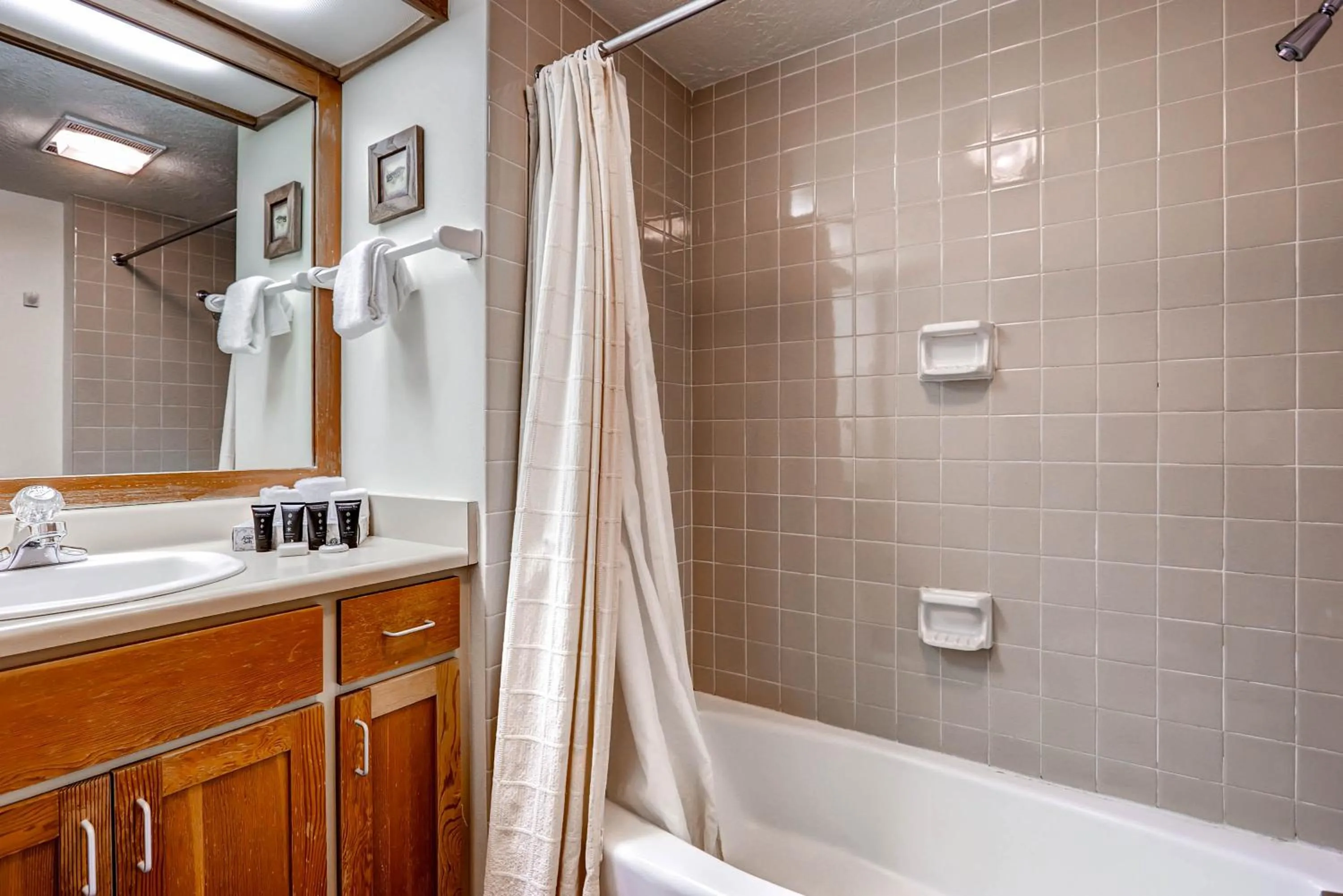 Bathroom in Evergreen Condominiums by Vail Resorts