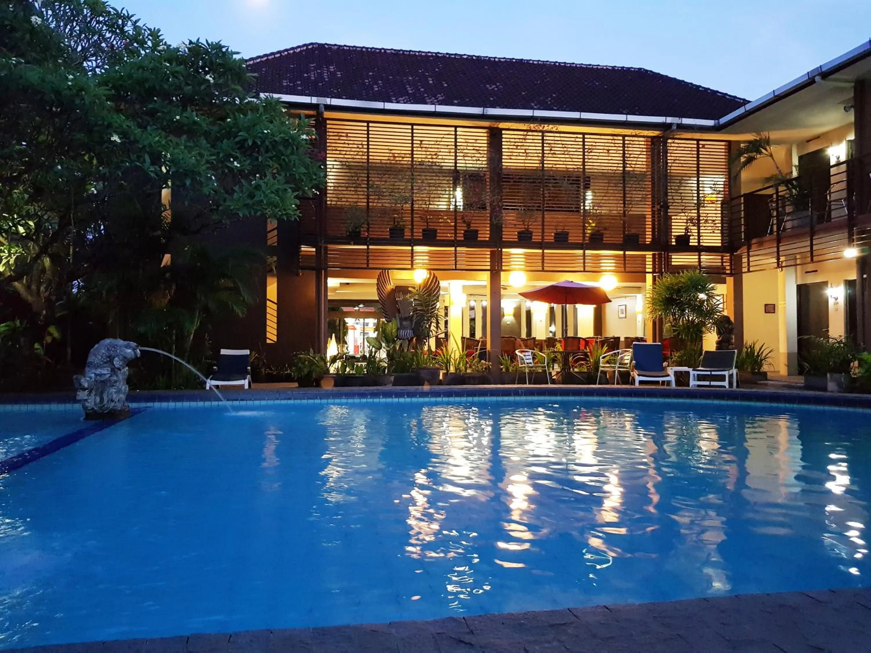 Swimming pool in Sanur Agung Hotel