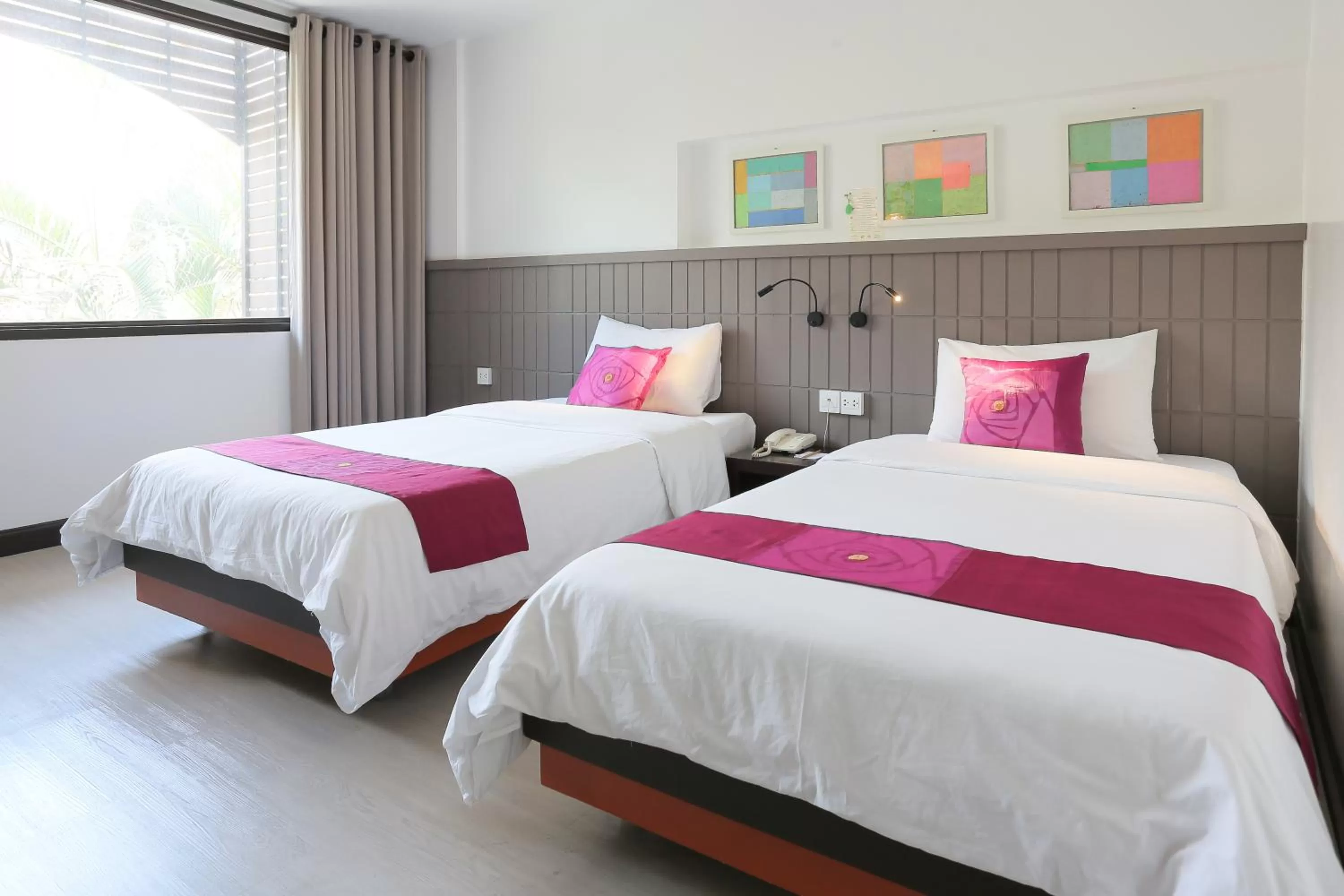 Bed in The Mantrini Chiang Rai