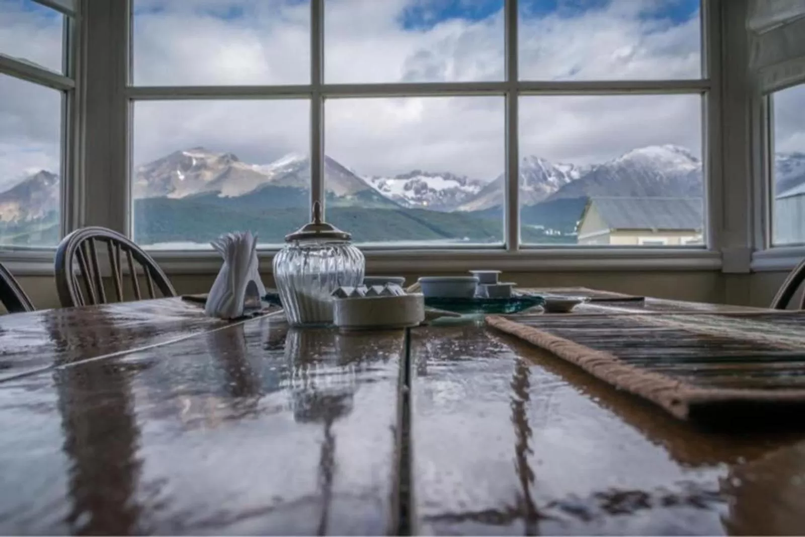 Breakfast, Mountain View in B&B Cerro Krund