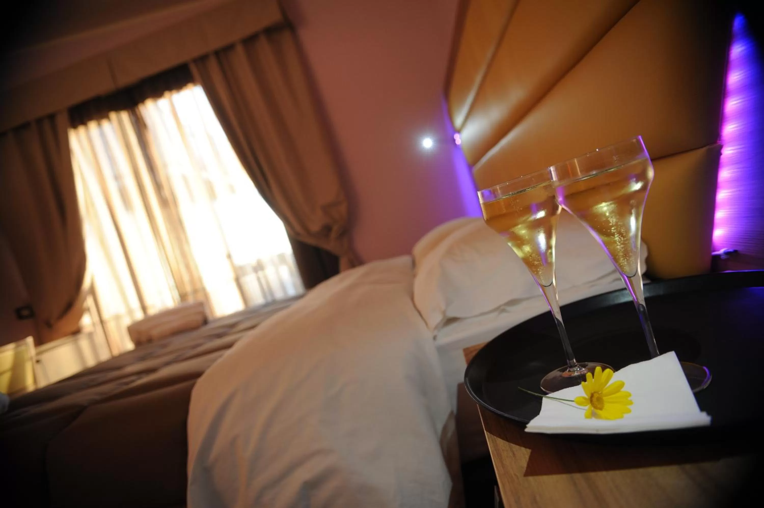 Drinks, Bed in Ostia Antica Suite B&B