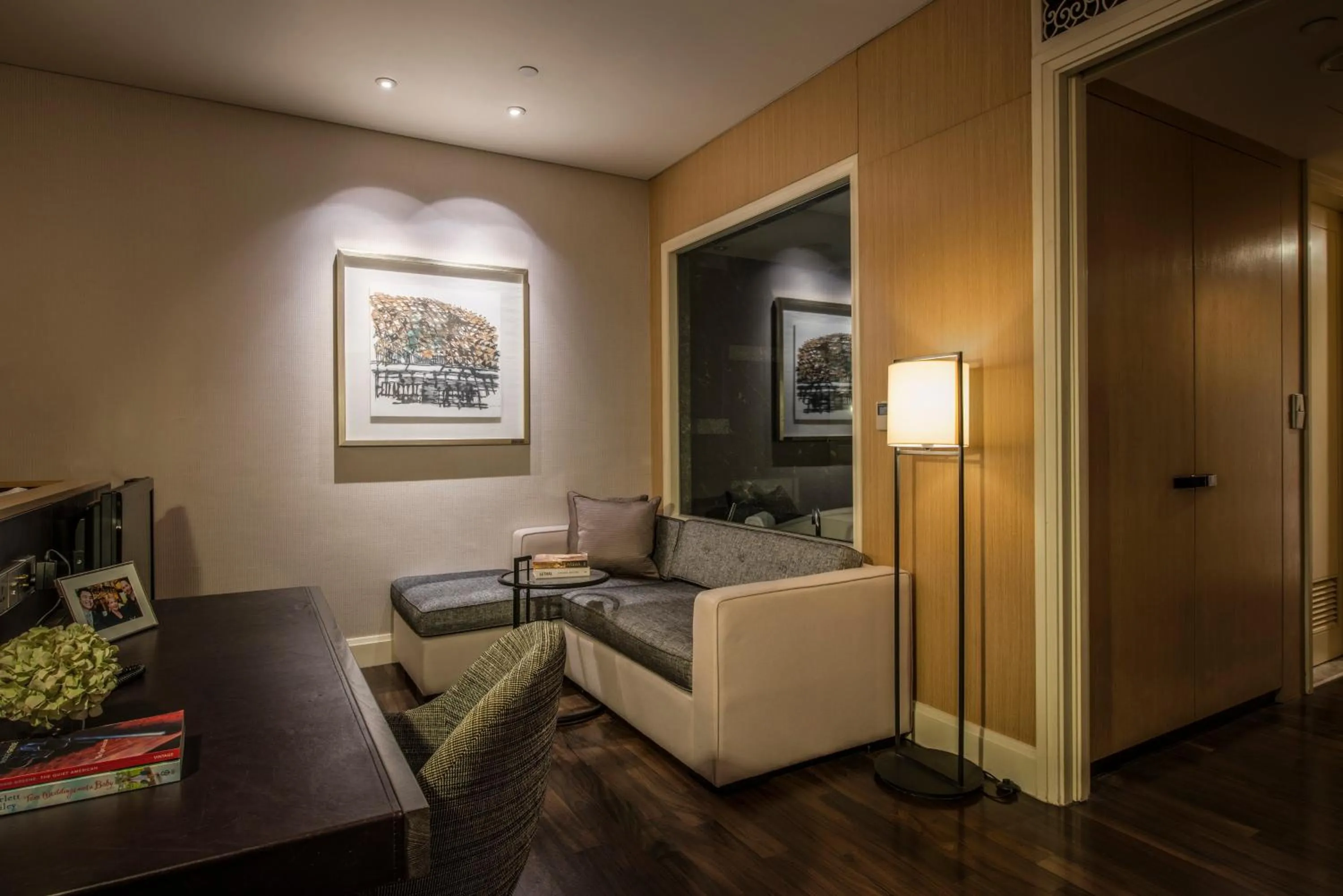 Seating area in Ascott Raffles Place Singapore