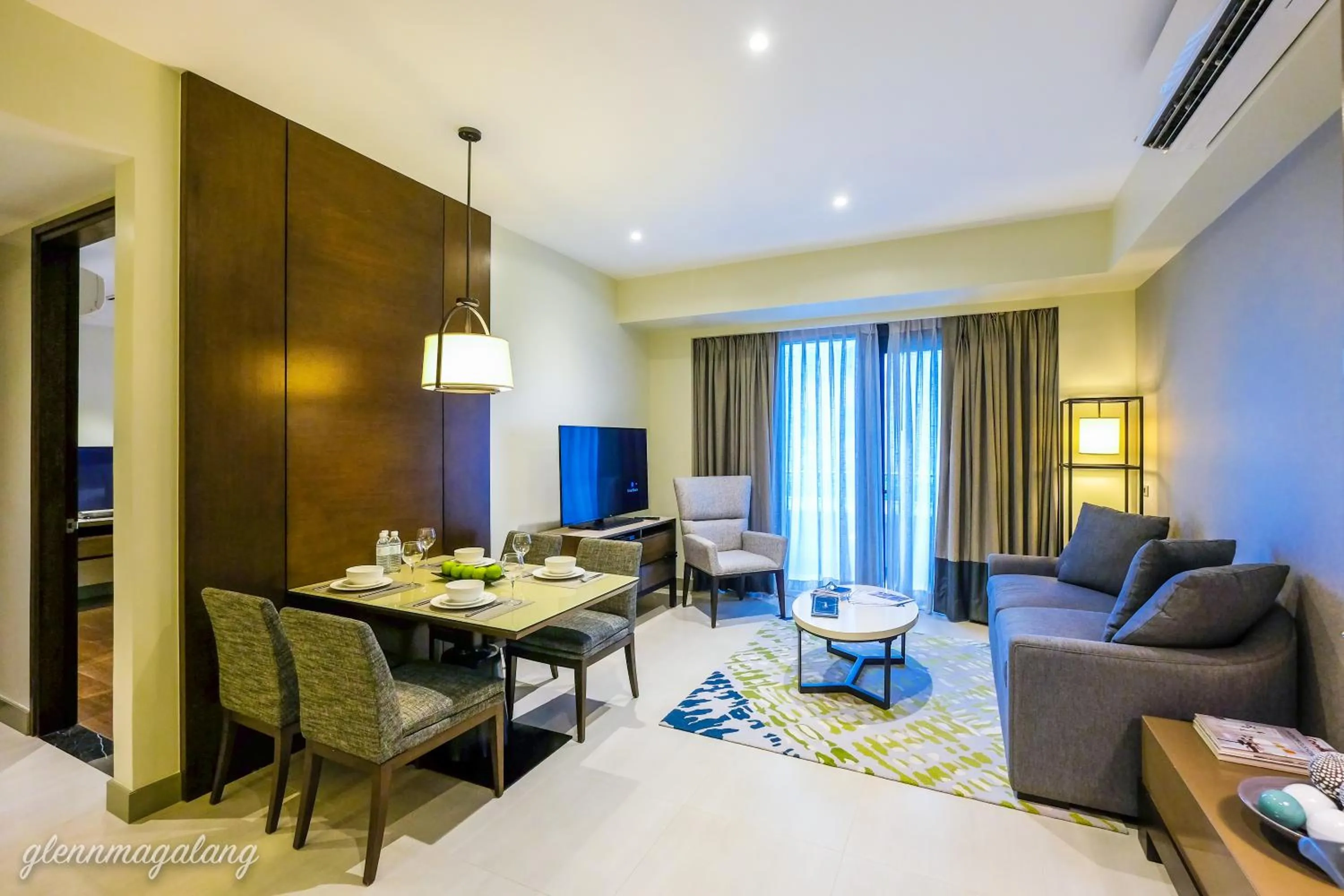 Living room in Somerset Alabang Manila