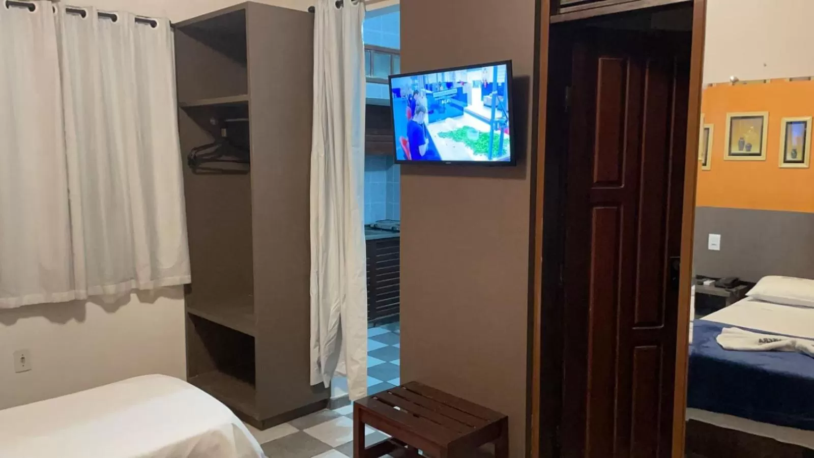 TV and multimedia, Bed in Hotel Enseada de Ponta Negra