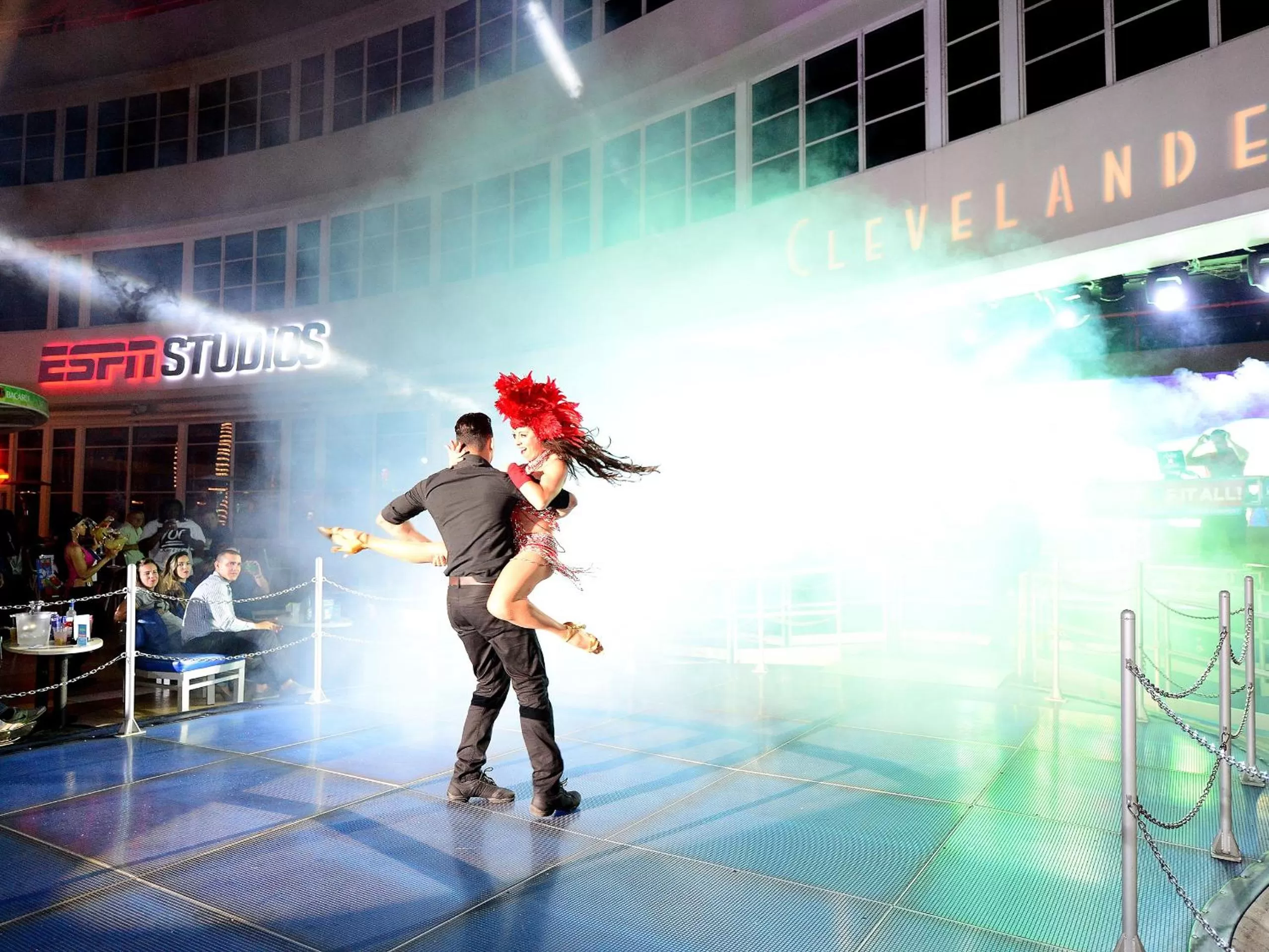 Patio in Clevelander Hotel