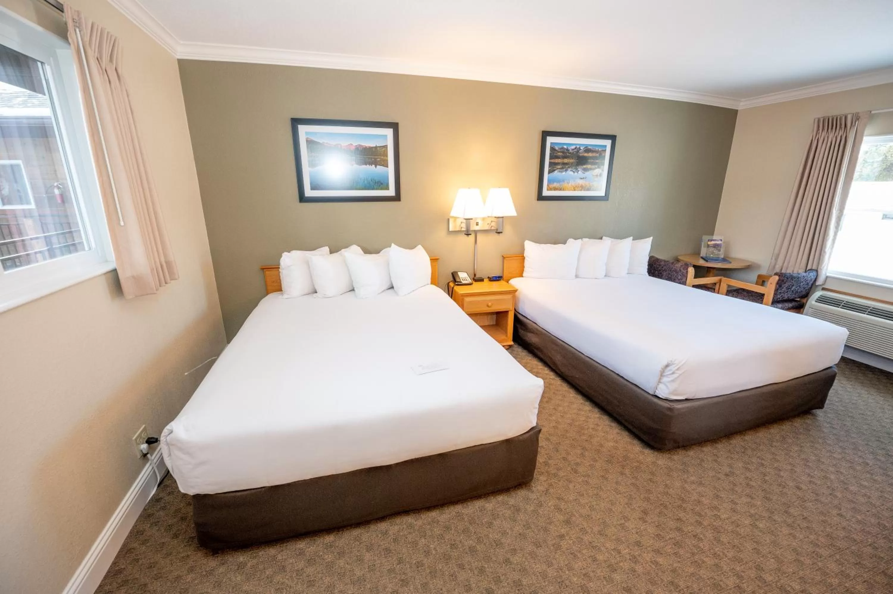 Bed in Blue Door Inn